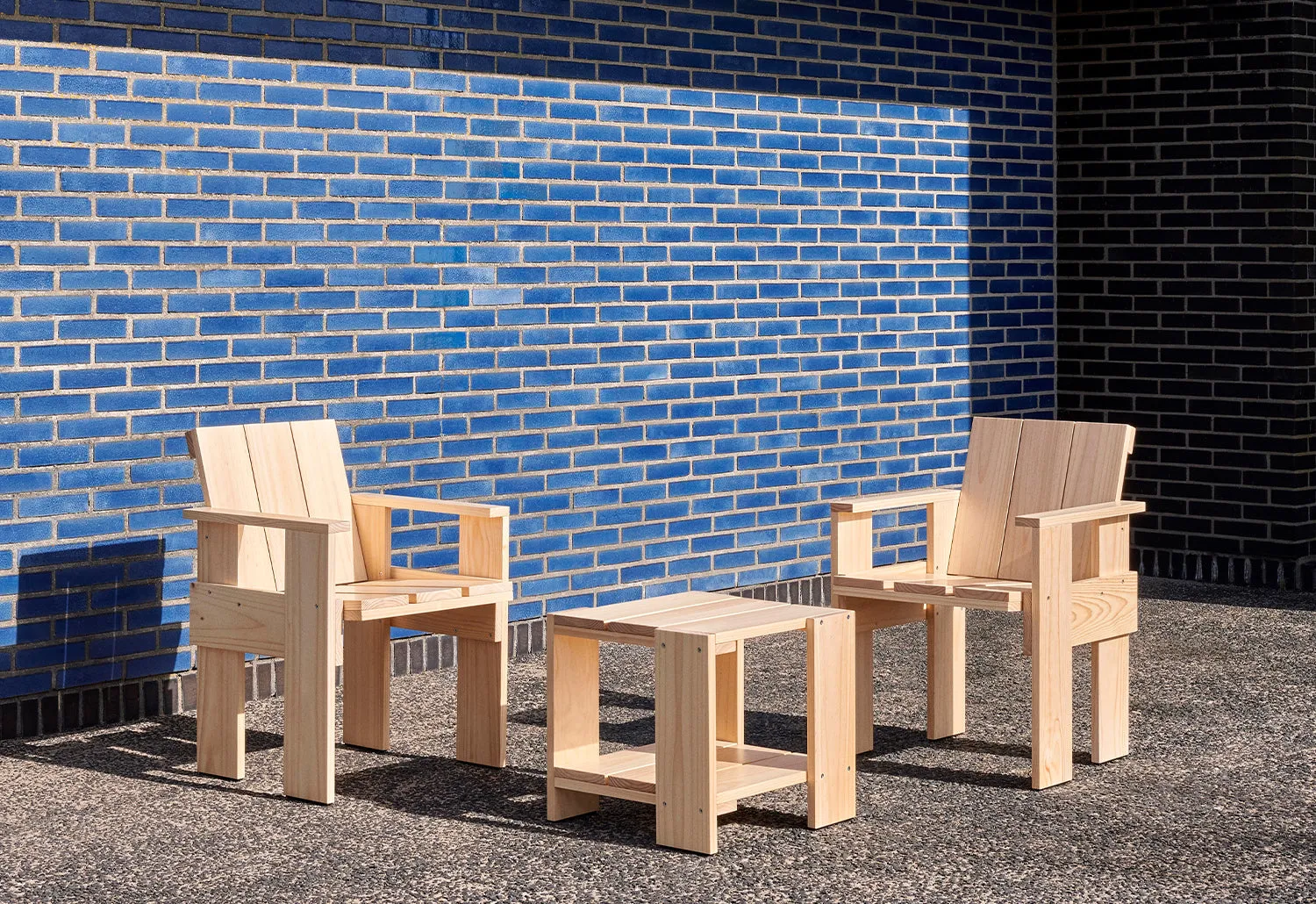 Crate Side Table