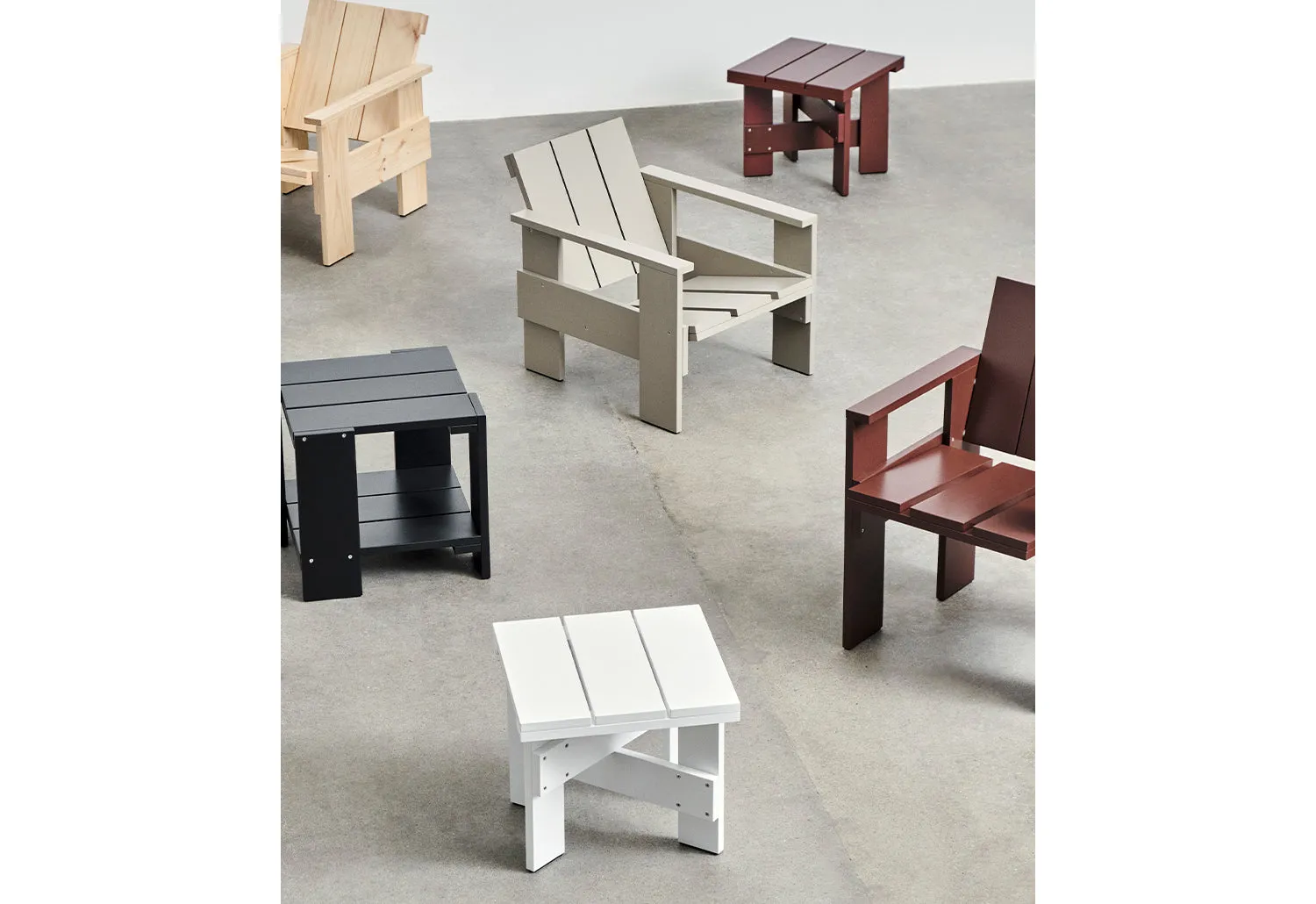Crate Side Table