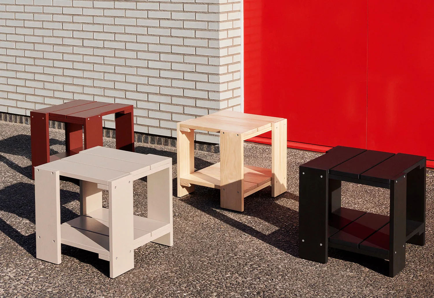 Crate Side Table