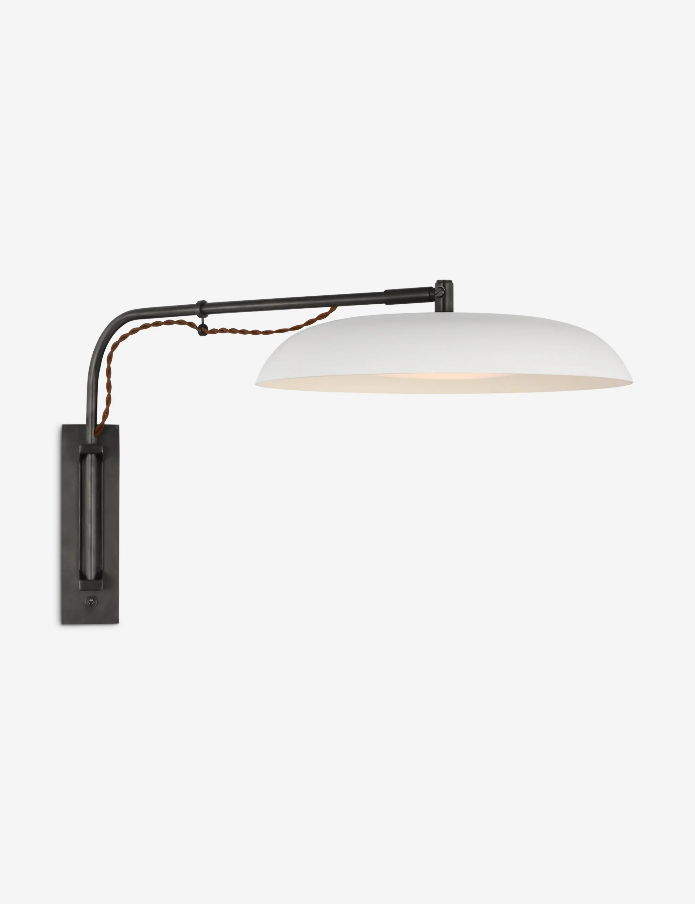 Cyrus Adjustable Plug-In Sconce by Amber Lewis Lulu and Georgia