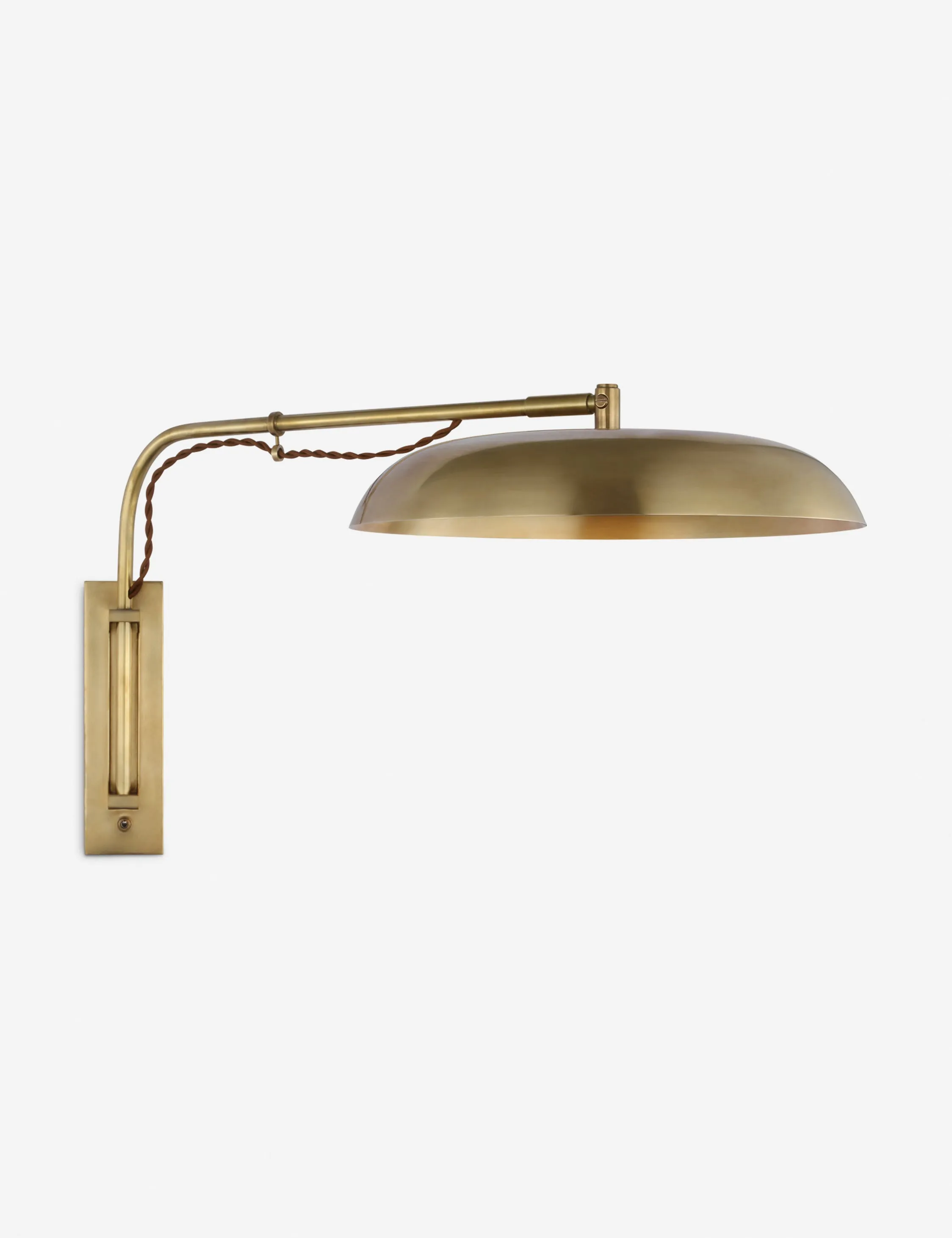 Cyrus Adjustable Plug-In Sconce by Amber Lewis Lulu and Georgia
