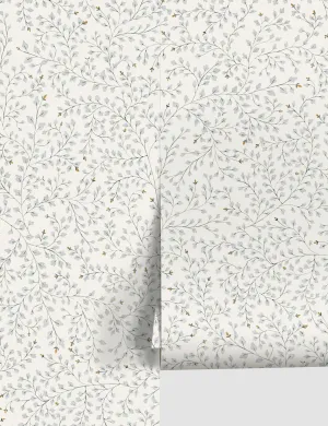 Dainty Leaves Wallpaper by Rylee   Cru Lulu and Georgia