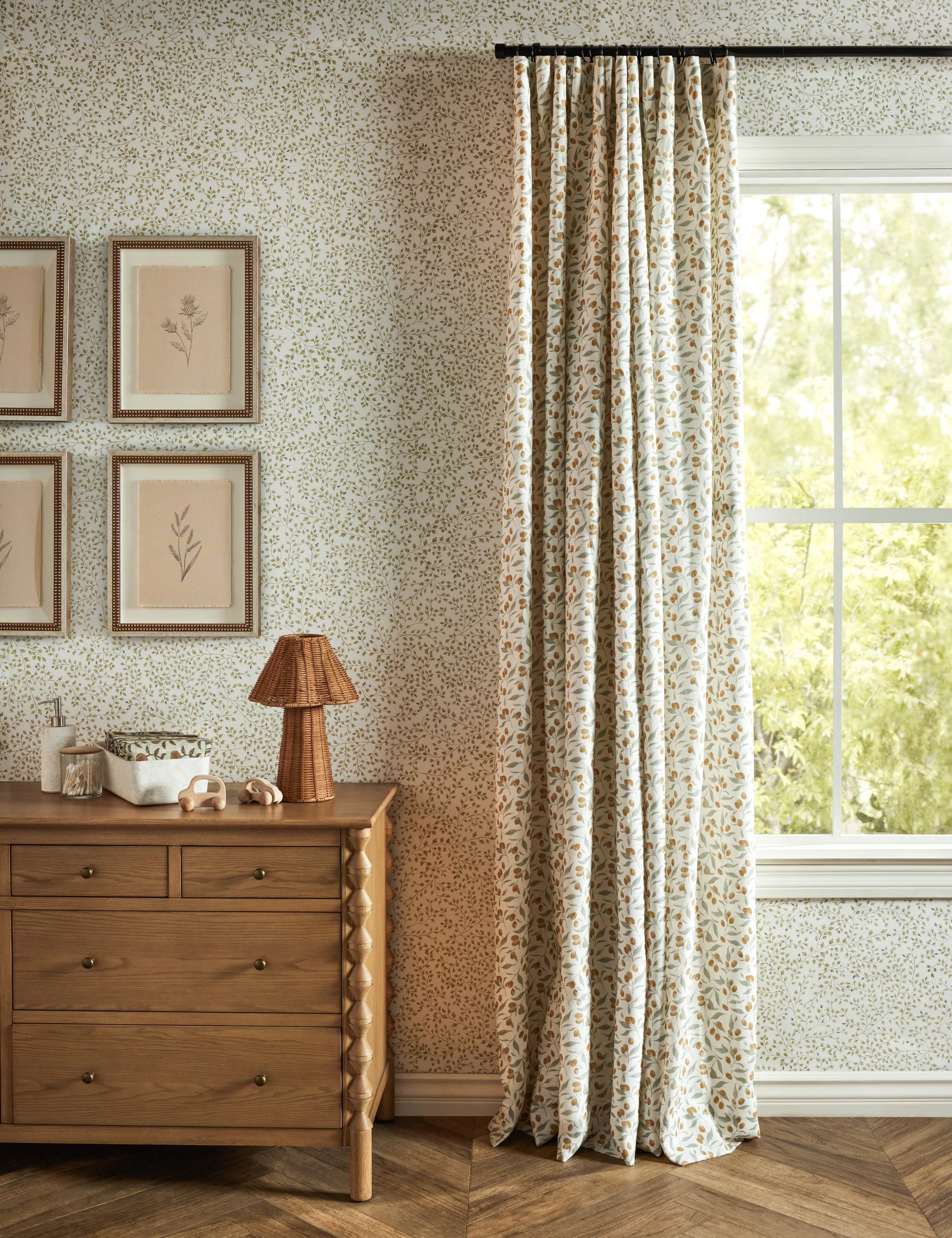 Dainty Leaves Wallpaper by Rylee   Cru Lulu and Georgia