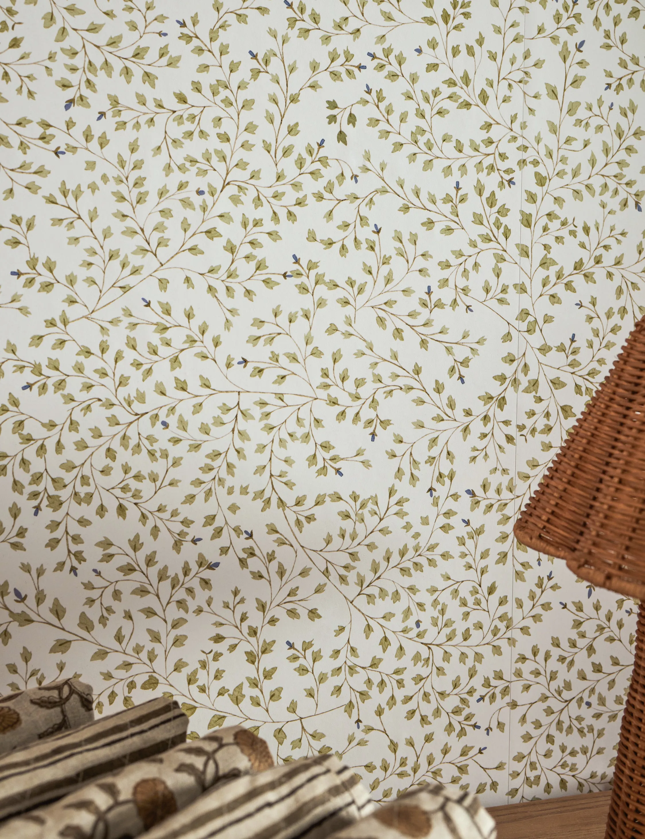 Dainty Leaves Wallpaper by Rylee   Cru Lulu and Georgia