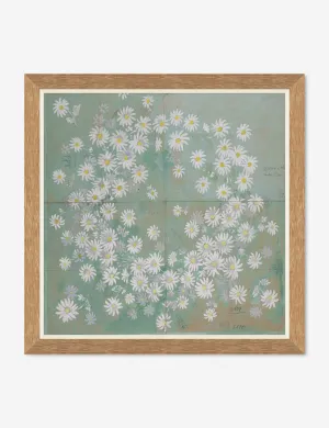 Daisies Print by Paule Marrot Lulu and Georgia