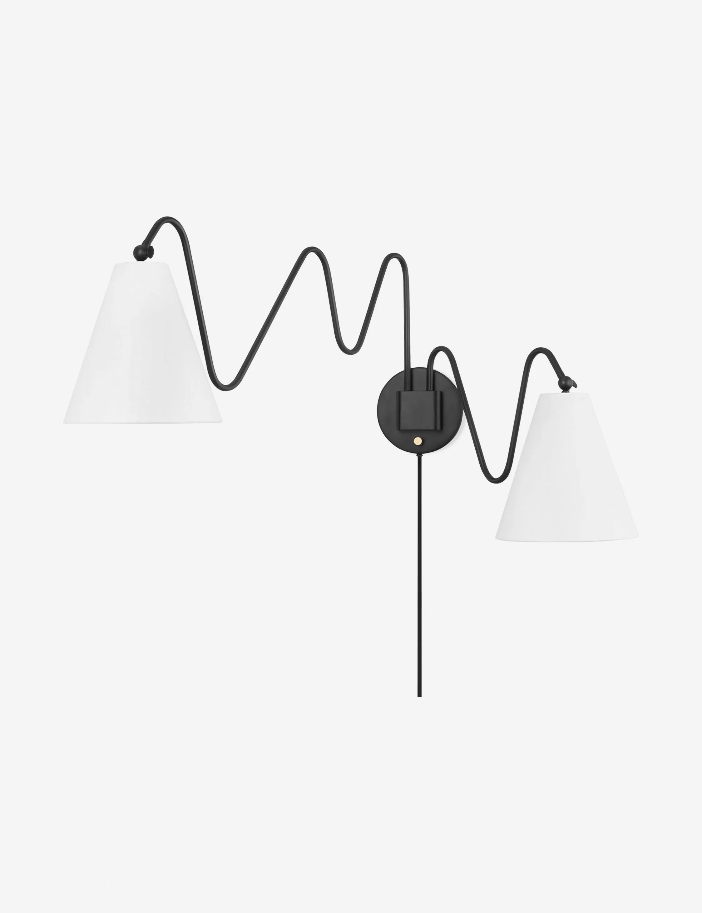 Dellon Double Plug-In Sconce Lulu and Georgia