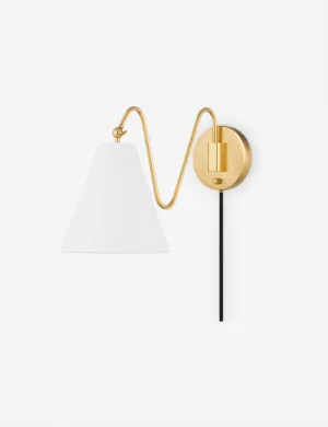 Dellon Single Plug-In Sconce Lulu and Georgia