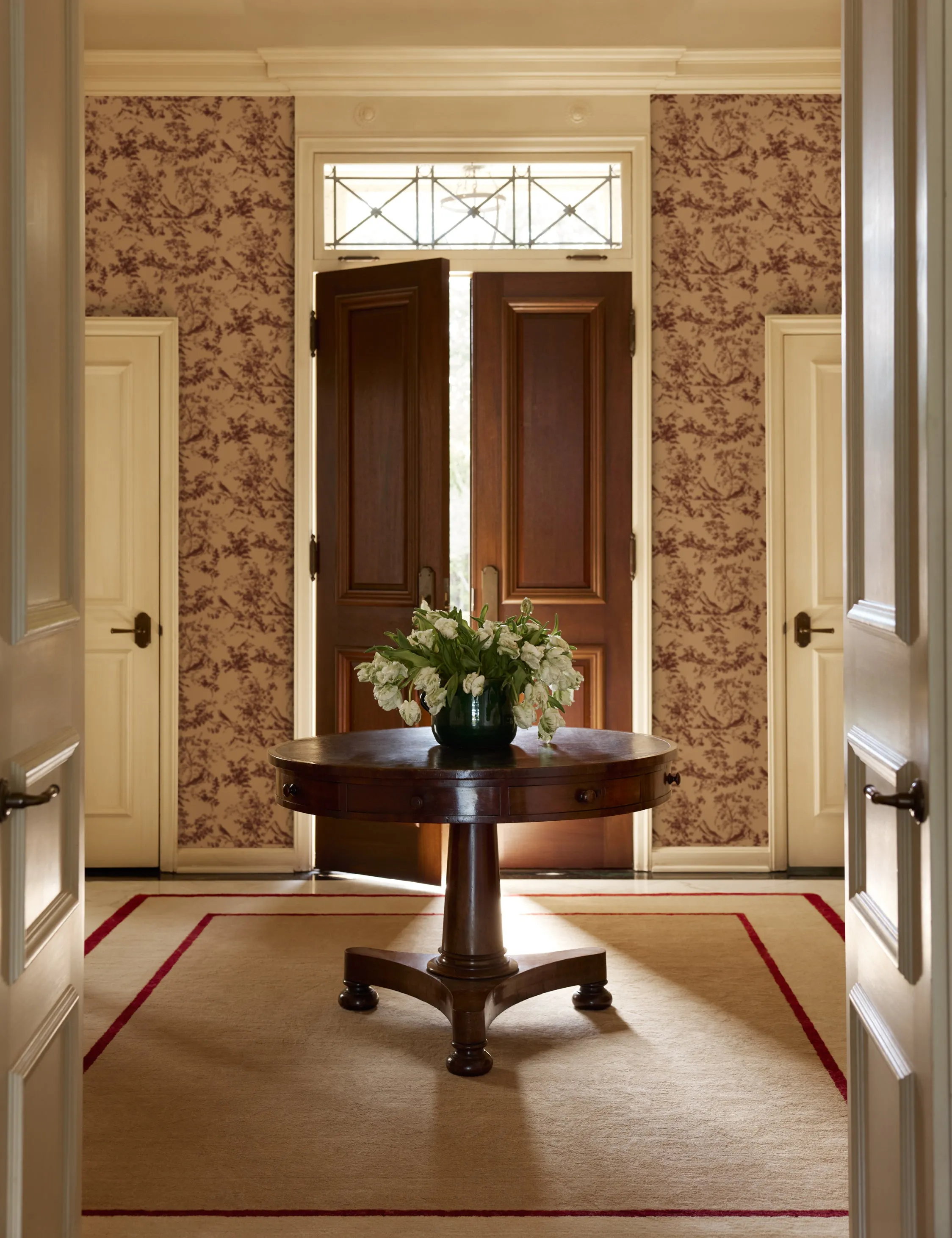 Dors Grasscloth Wallpaper by Jake Arnold Lulu and Georgia