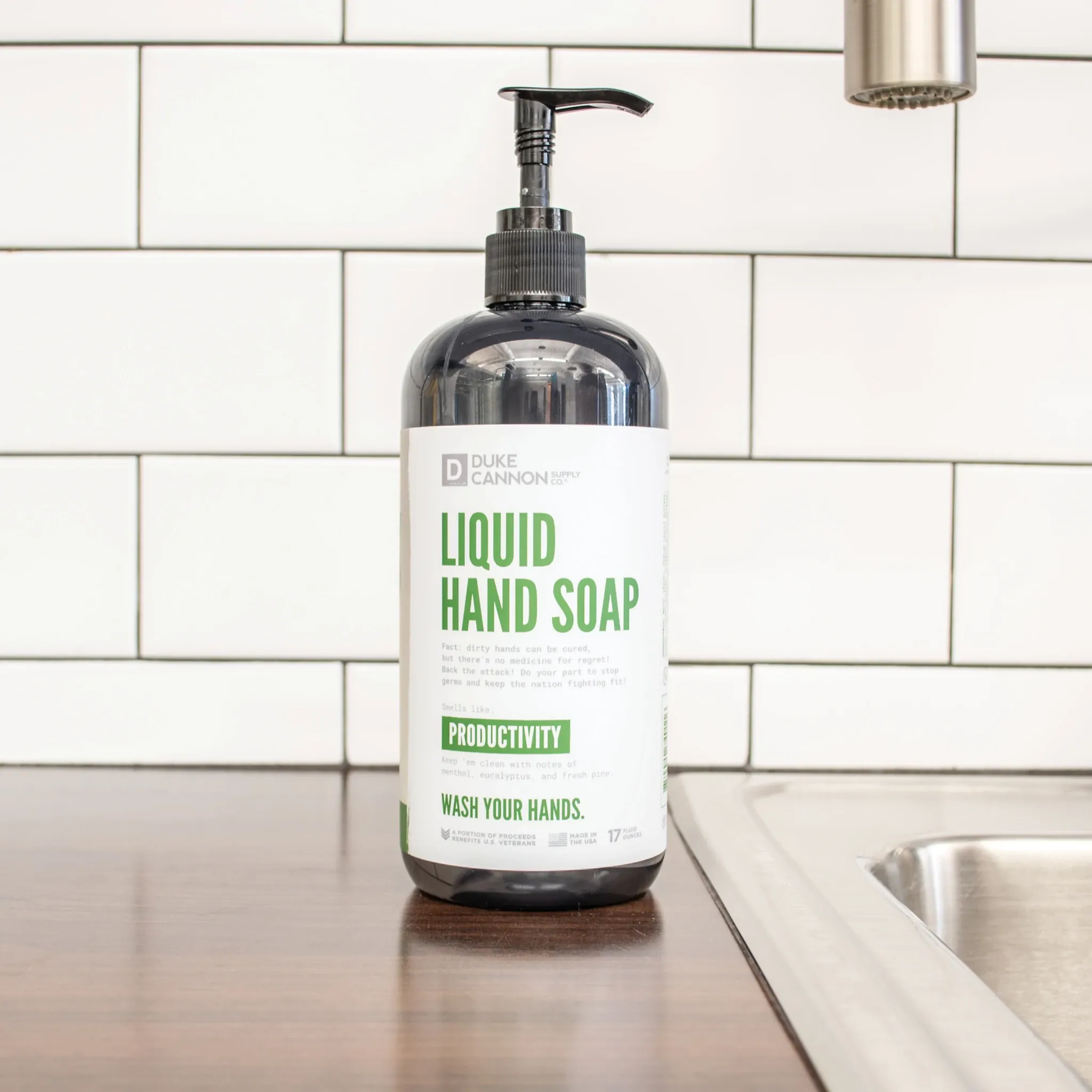 Duke Cannon Liquid Hand Soap - Productivity
