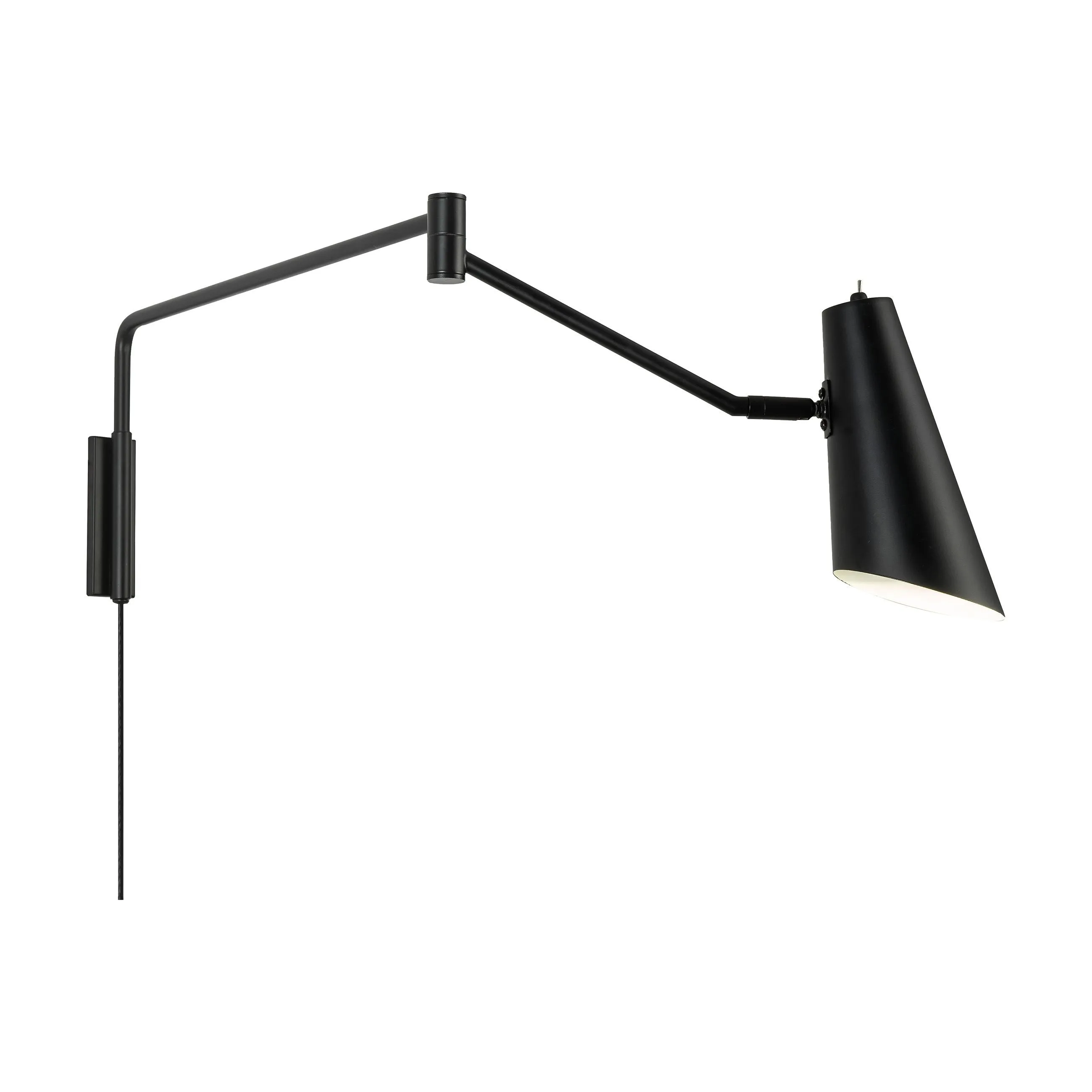 Dyberg Larsen Noa Long Wall Lamp, Matt Black