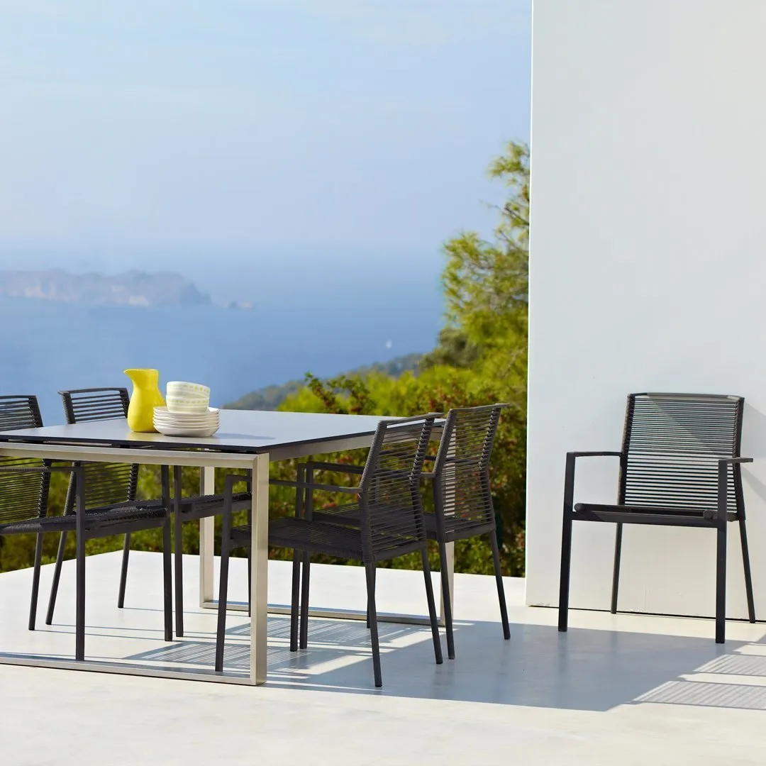 Edge Outdoor Armchair - Stackable