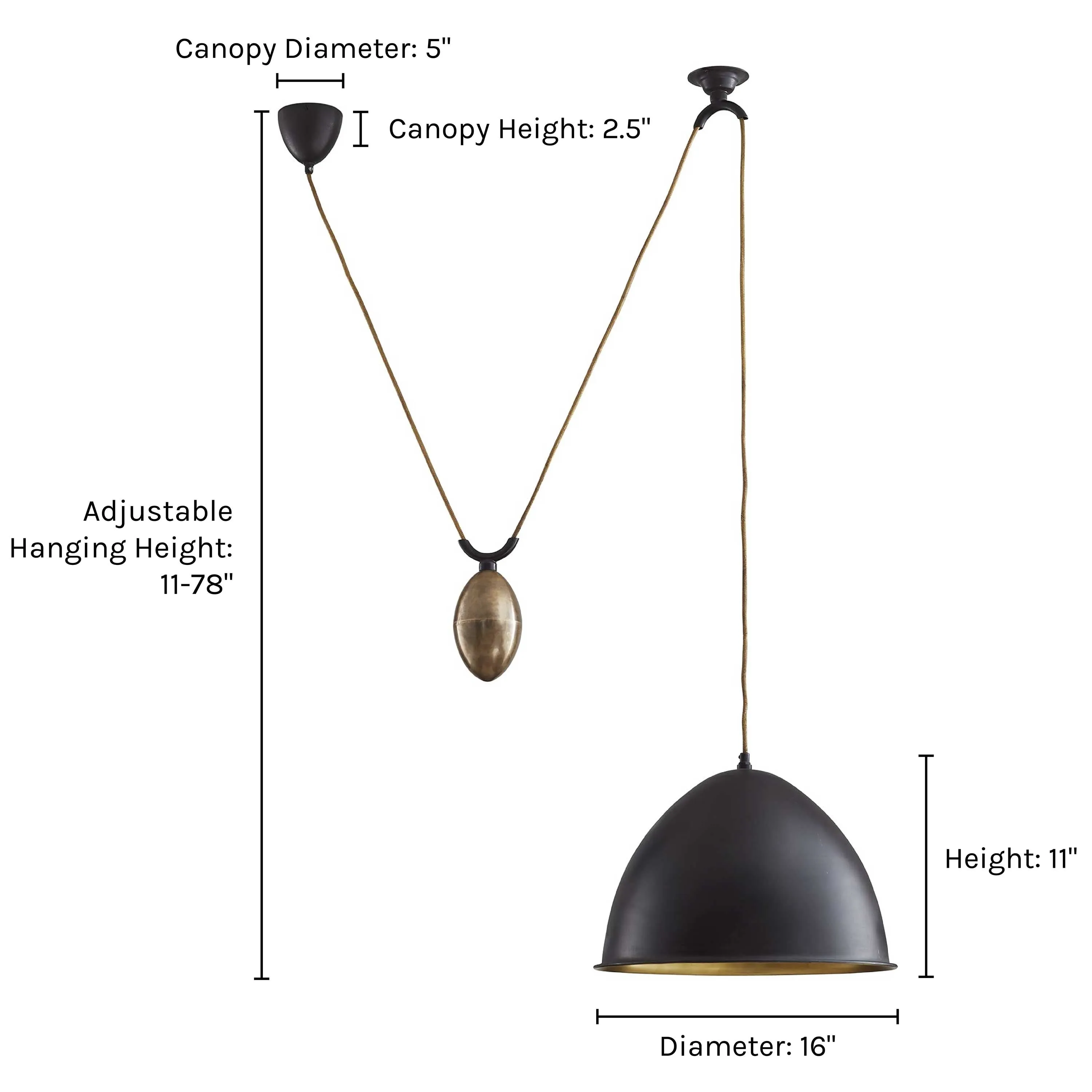 Egg Drop Pendant Light by Barry Dixon for Arteriors Lulu and Georgia
