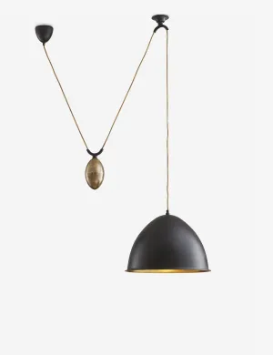 Egg Drop Pendant Light by Barry Dixon for Arteriors Lulu and Georgia