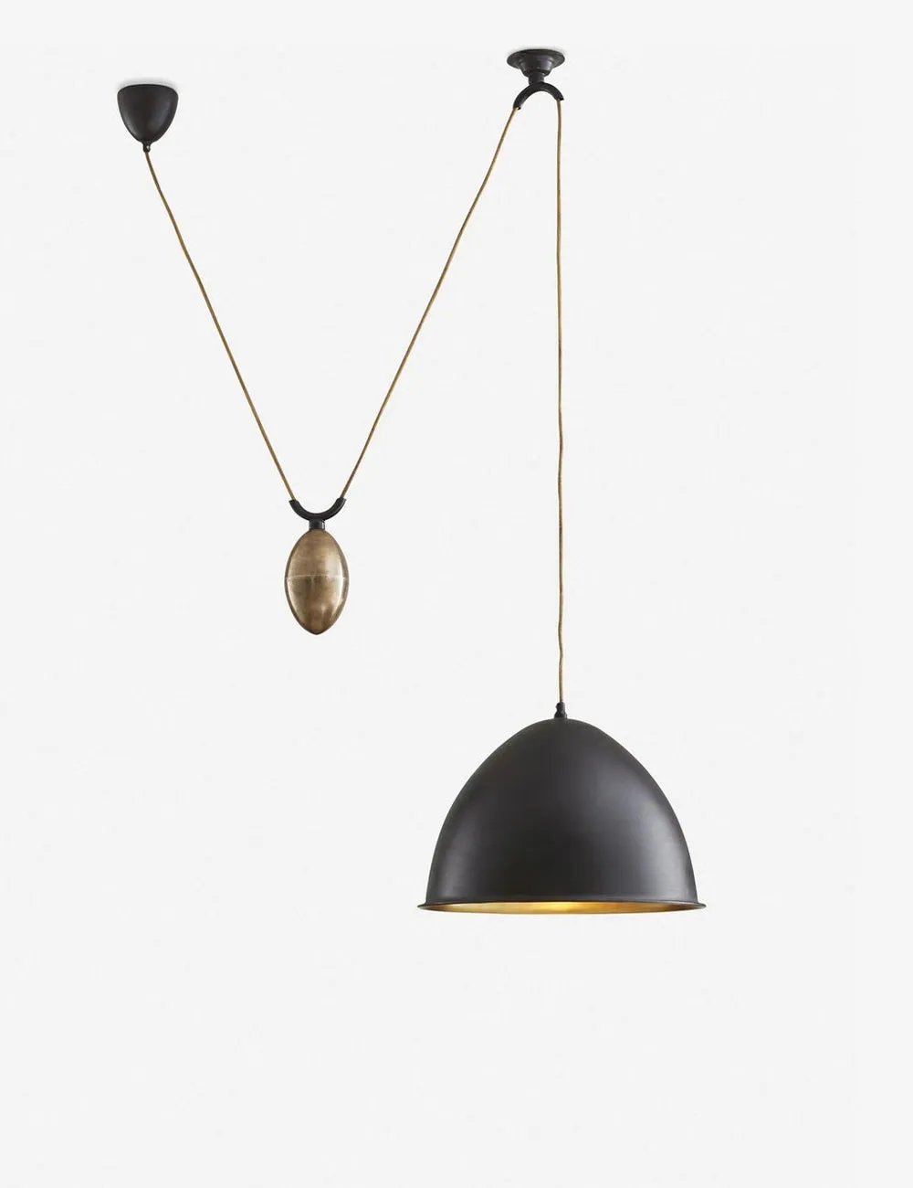 Egg Drop Pendant Light by Barry Dixon for Arteriors Lulu and Georgia