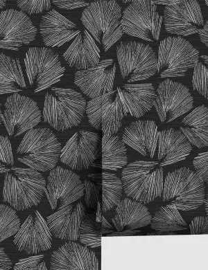 Elora Leaf Wallpaper by Christiane Lemieux Lulu and Georgia