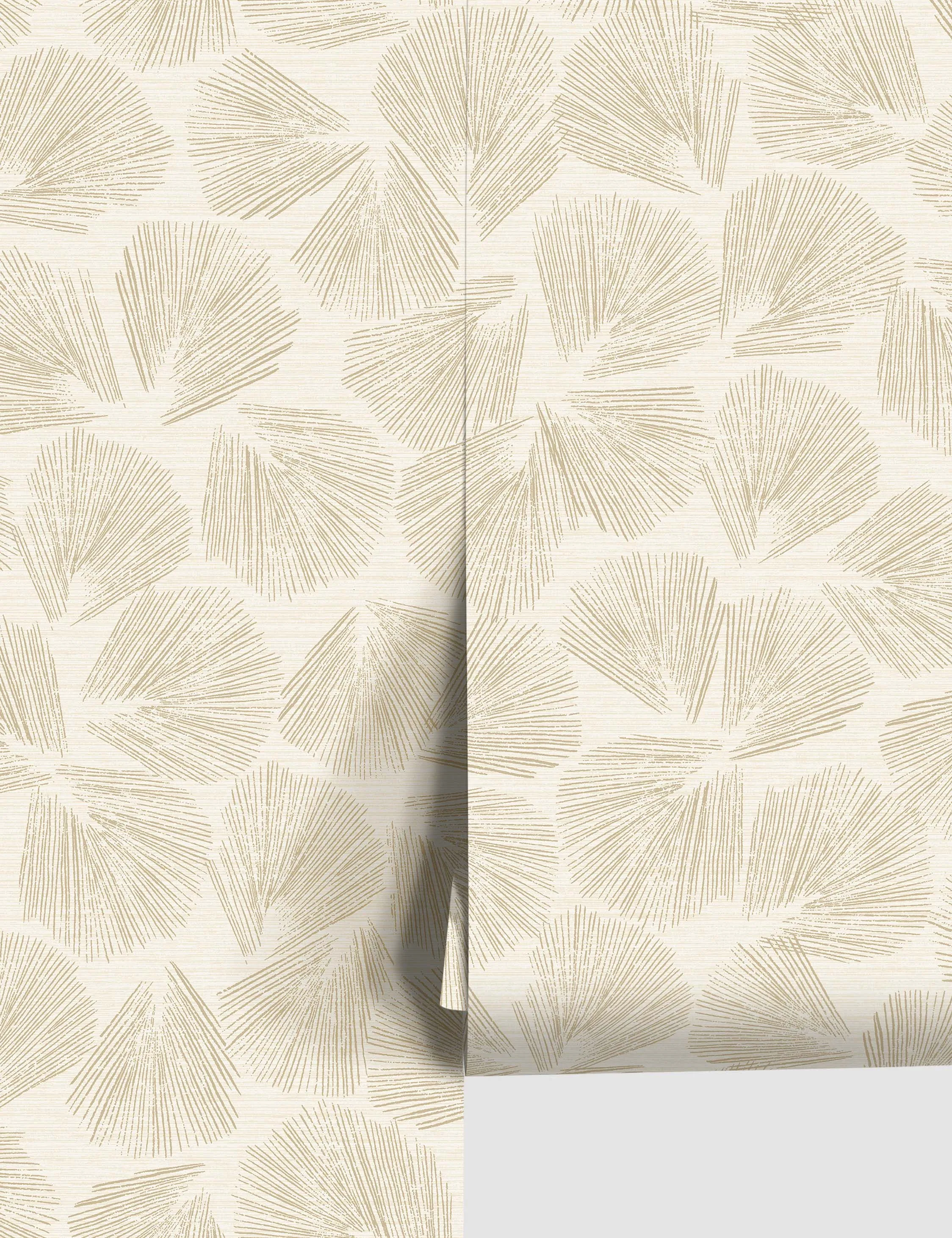 Elora Leaf Wallpaper by Christiane Lemieux Lulu and Georgia