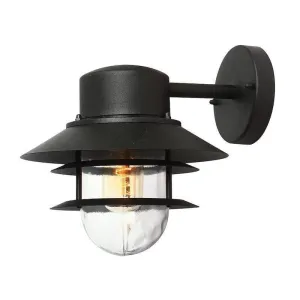 Elstead Copenhagen Black Outdoor Wall Light
