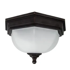Elstead Fairford Old Bronze Outdoor Porch Ceiling  Lantern