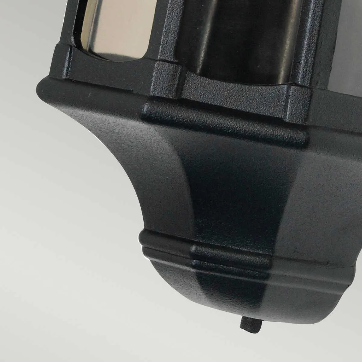 Elstead Newbury Black Outdoor Half Wall Light