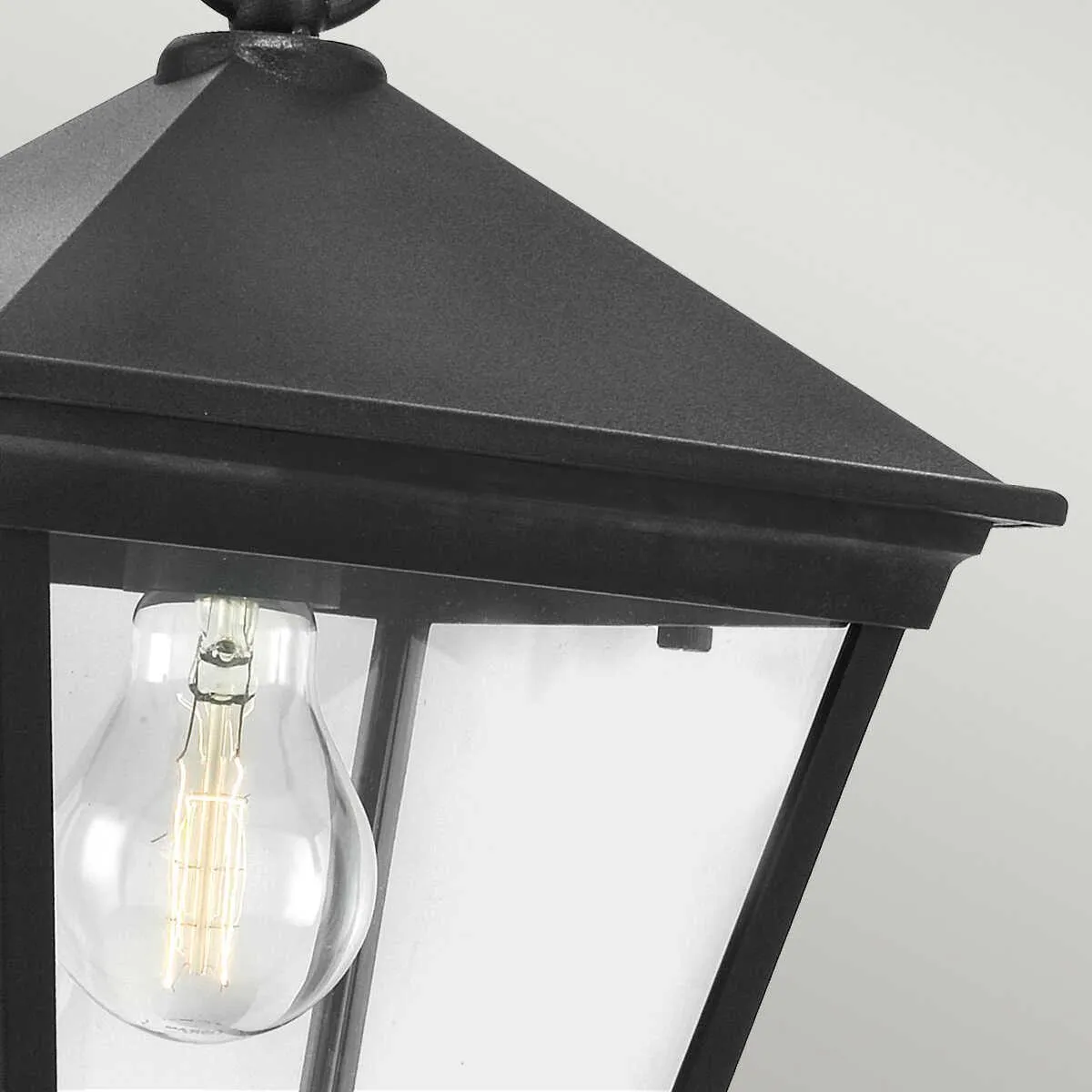 Elstead Turin Black Outdoor Pendant Light