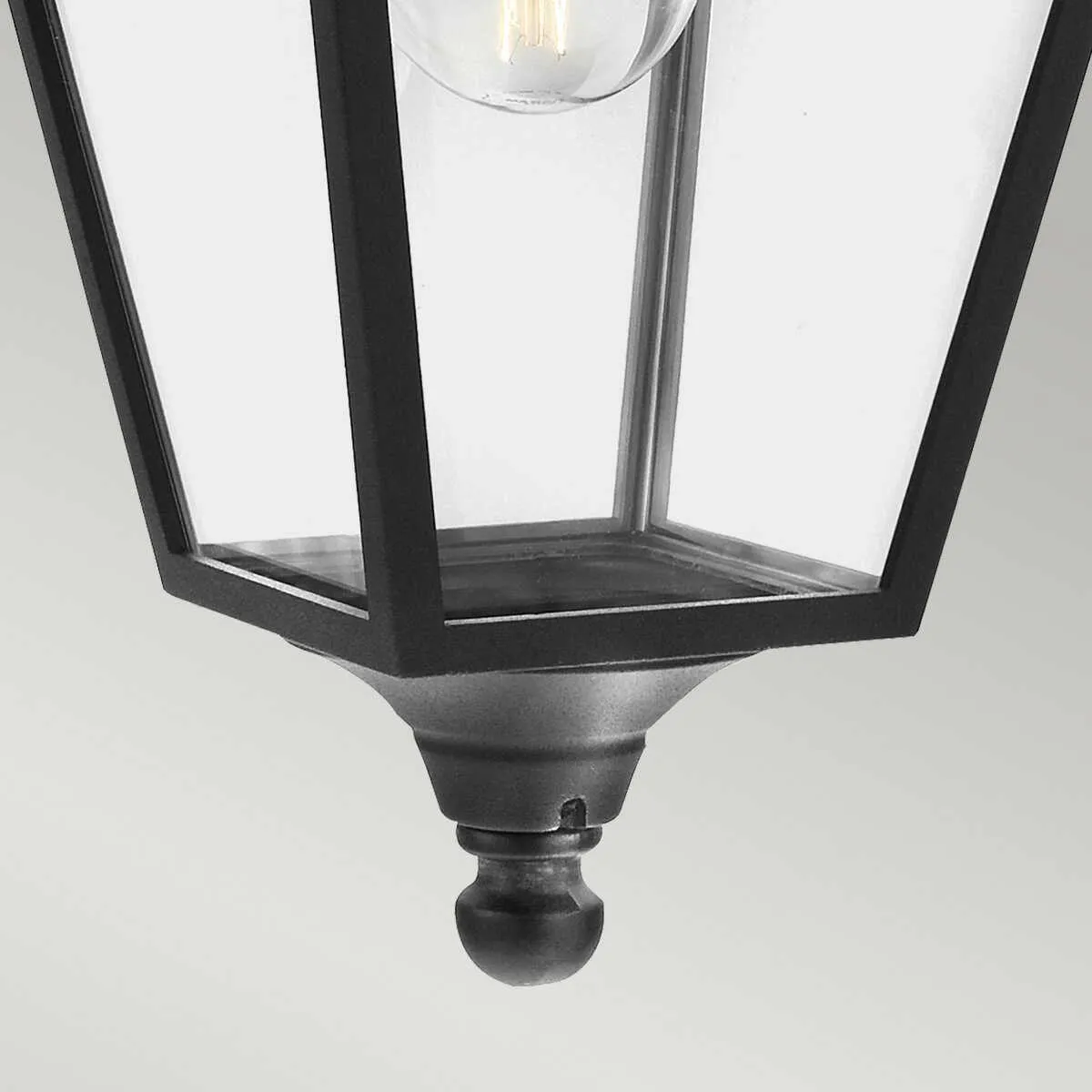 Elstead Turin Black Outdoor Pendant Light