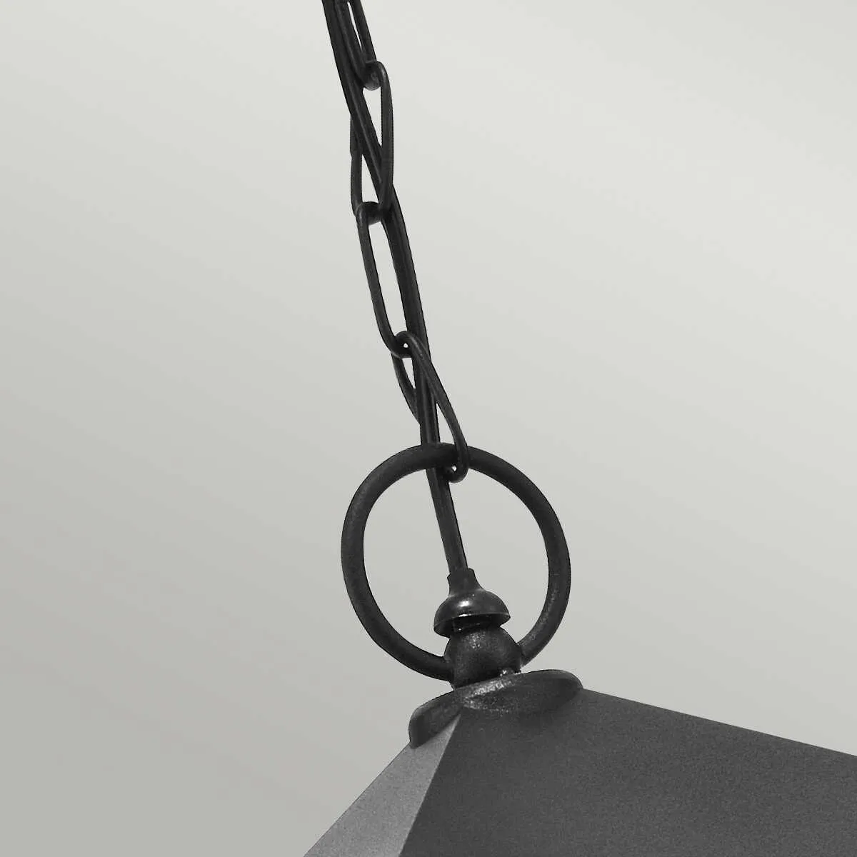 Elstead Turin Black Outdoor Pendant Light