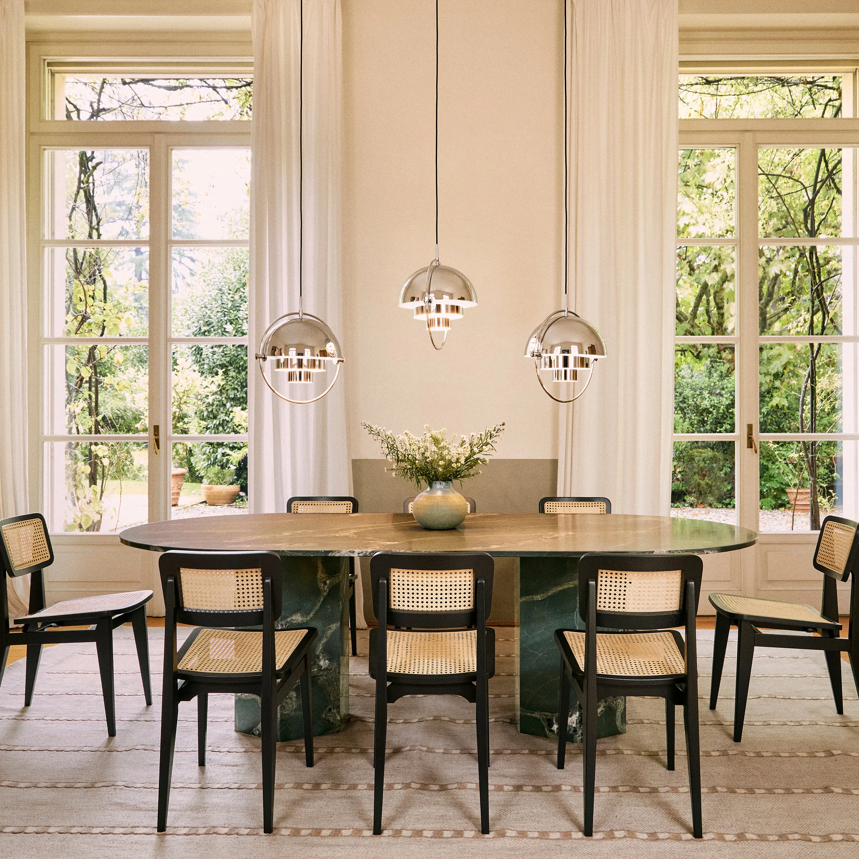 Epic Elliptical Outdoor Dining Table