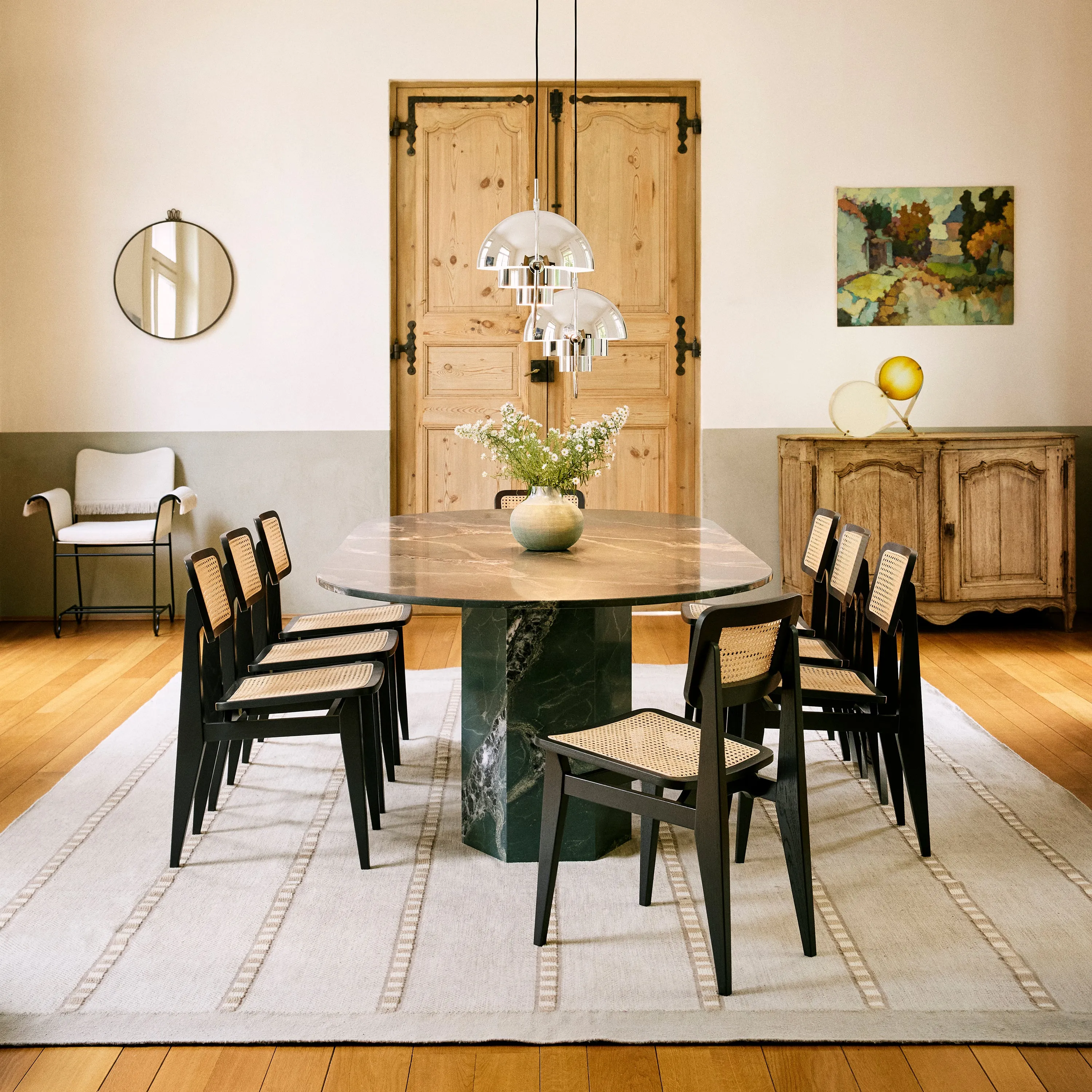 Epic Elliptical Outdoor Dining Table