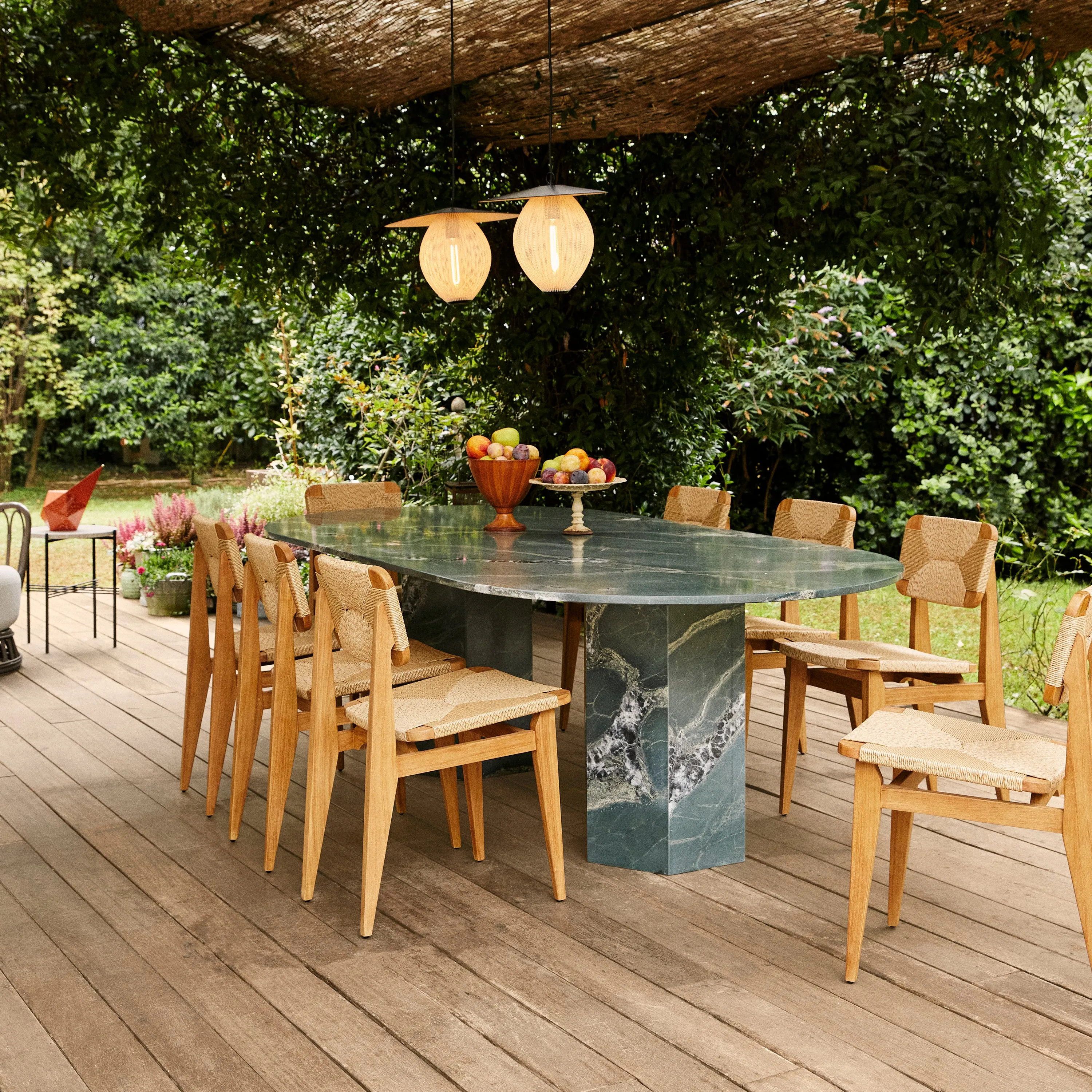 Epic Elliptical Outdoor Dining Table