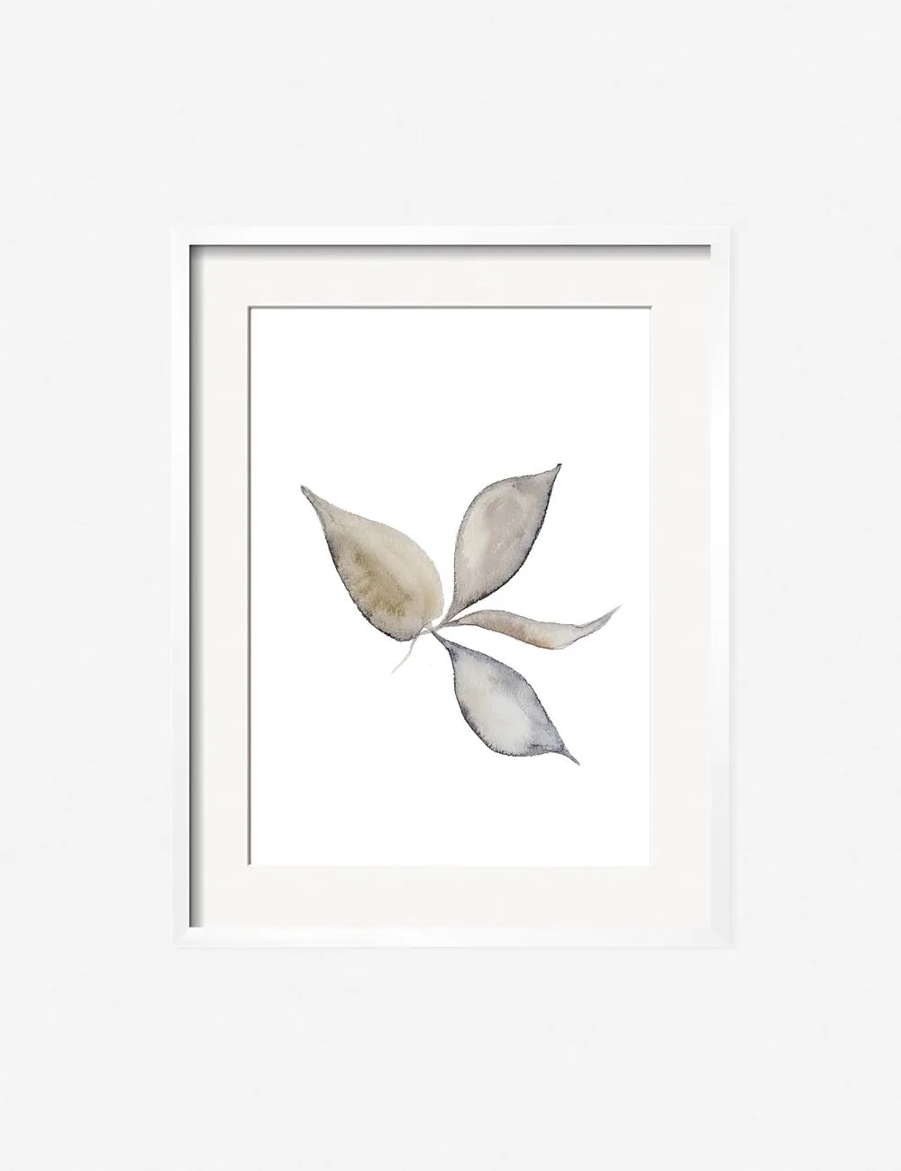 Faded Leaves Print by Céline Nordenhed Lulu and Georgia