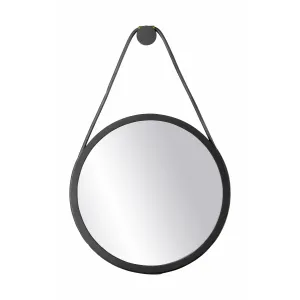Fdb Møbler I3 Mossø Mirror ø 40 Cm, Black