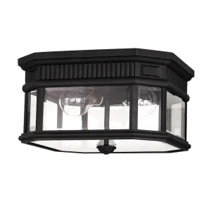 Feiss Cotswold Lane Black Outdoor Porch Ceiling  Ceiling Lantern