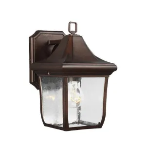 Feiss Oakmont Bronze Small Outdoor Wall Light