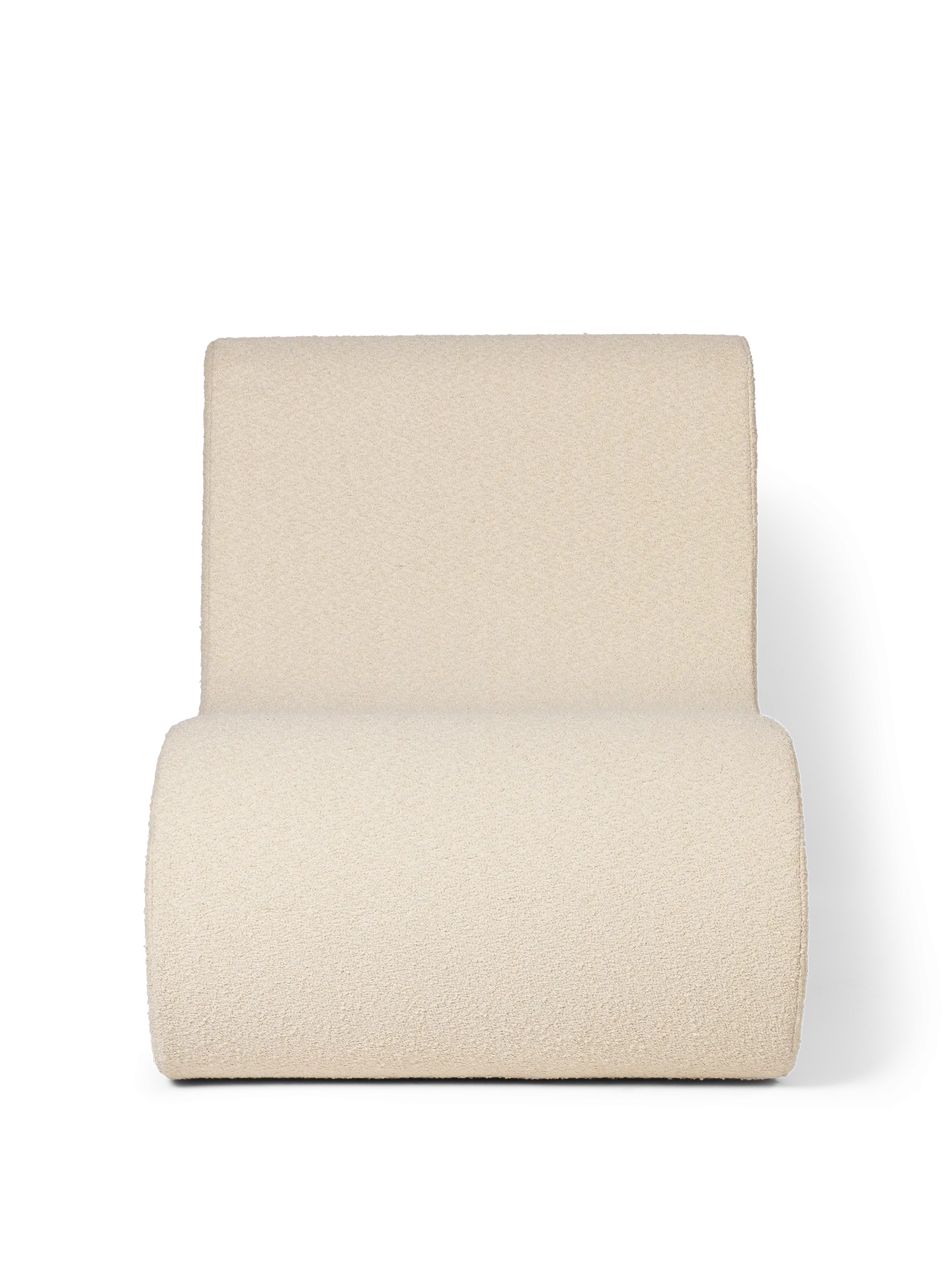 Ferm Living Rouli Center Module Pure Bouclé Off White