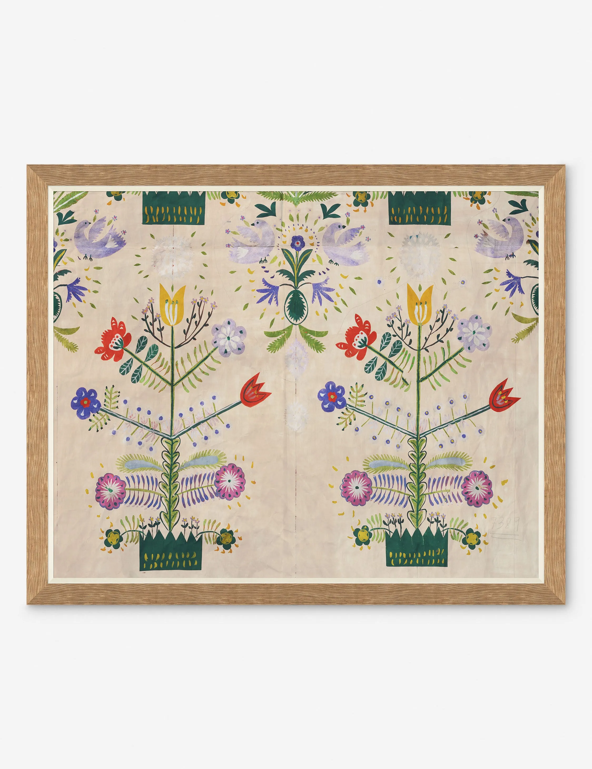 Fete I Print by Paule Marrot Lulu and Georgia