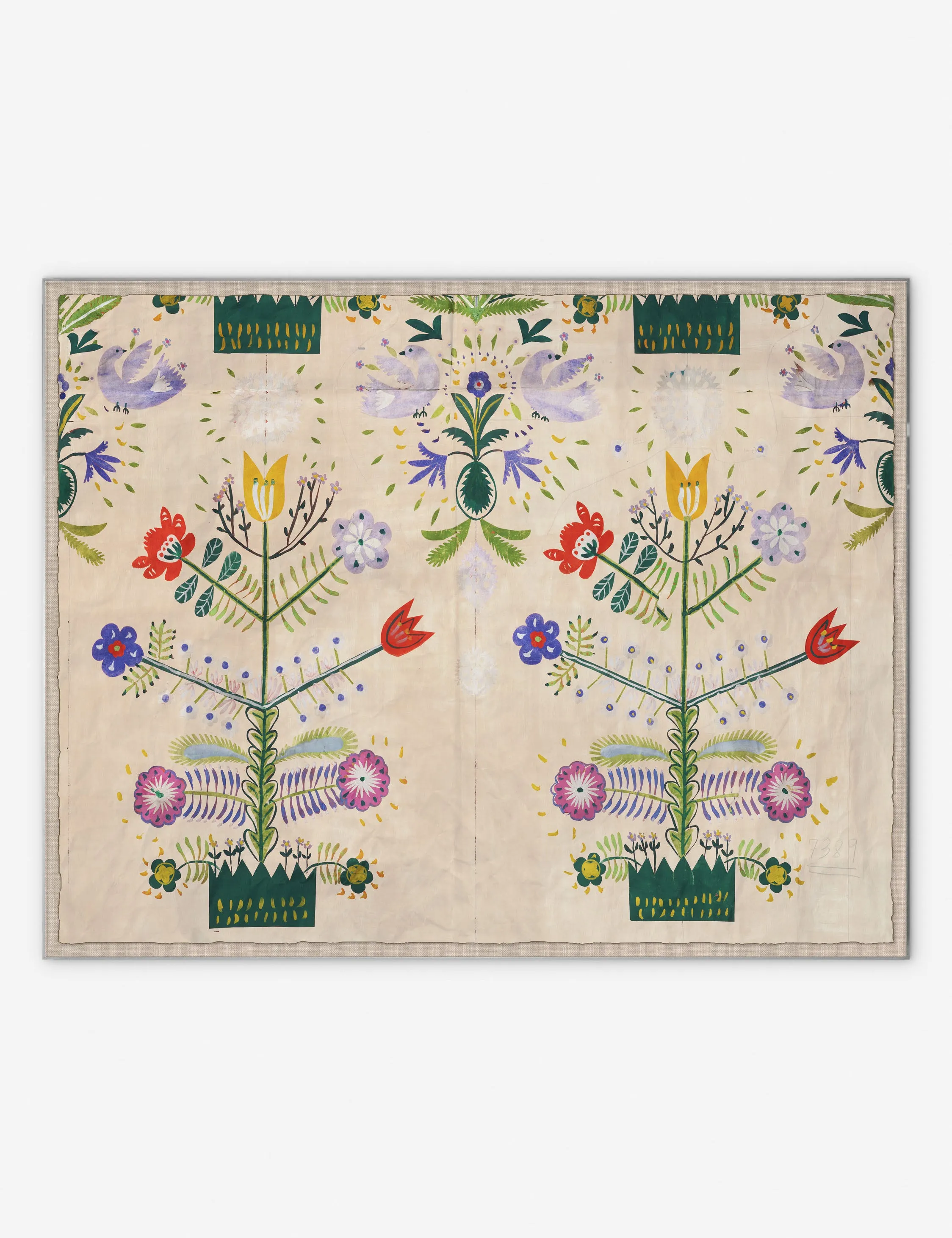 Fete I Print by Paule Marrot Lulu and Georgia
