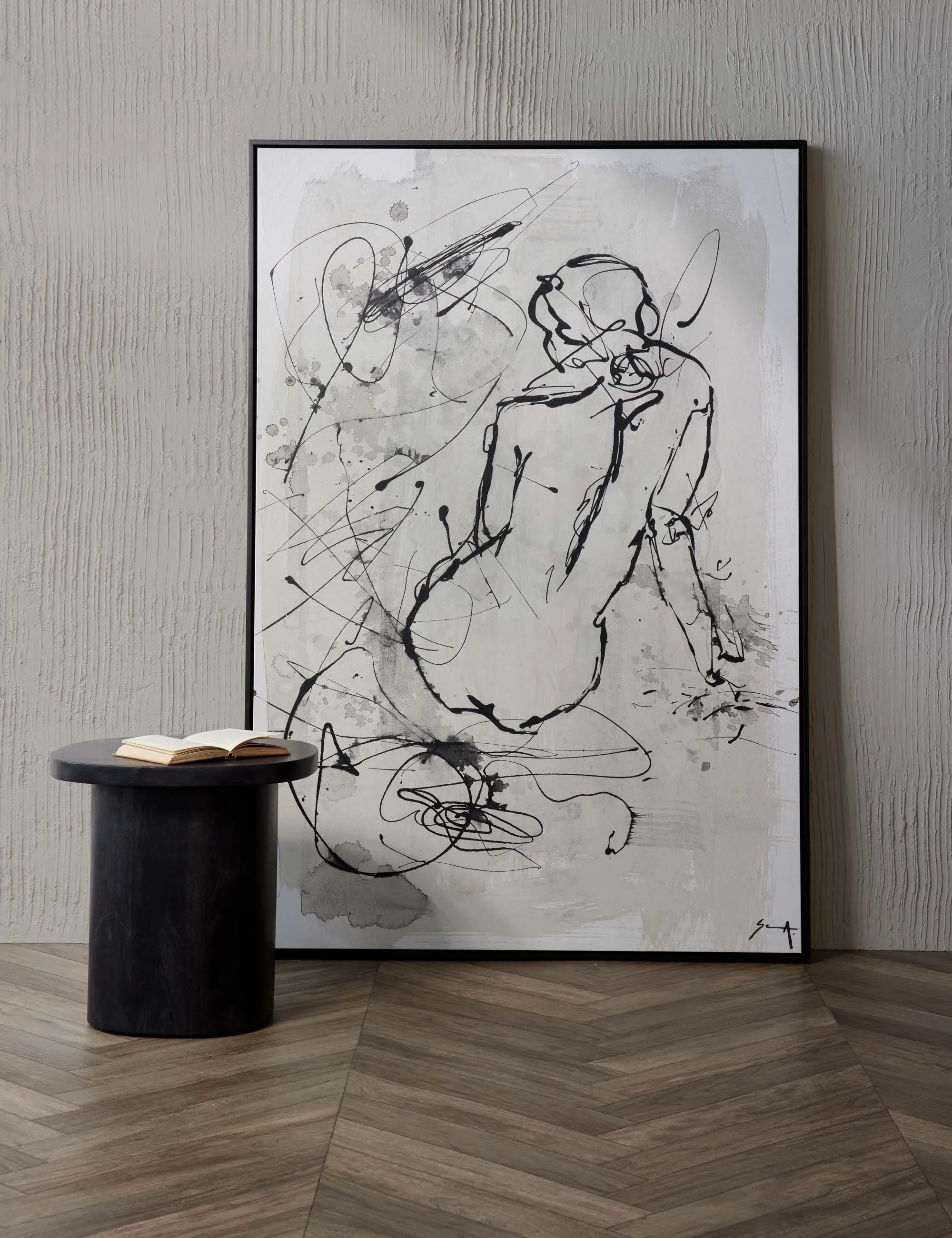 Figure of Ebba Wall Art Lulu and Georgia