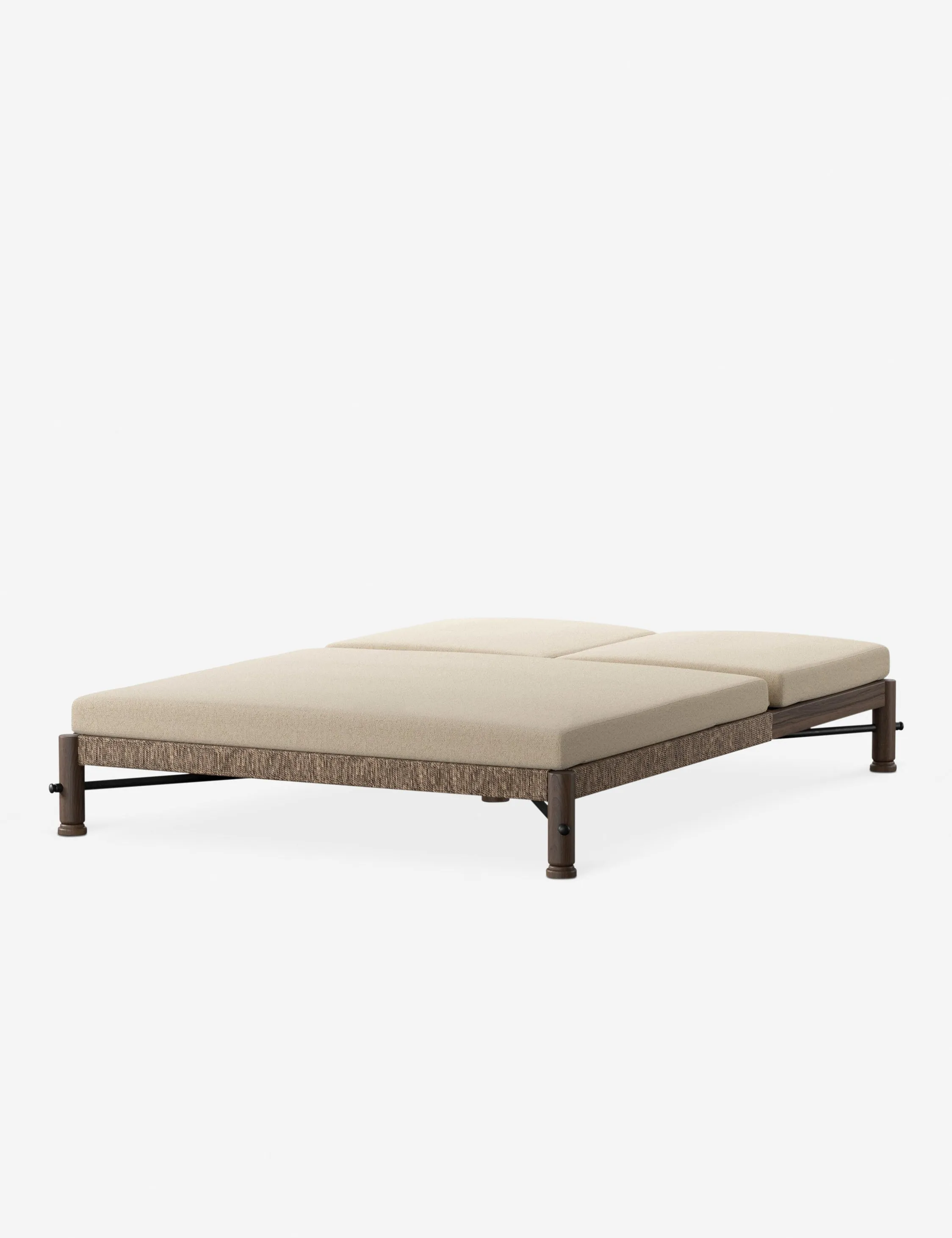 Finnegan Indoor / Outdoor Double Chaise by Amber Lewis x Four Hands Lulu and Georgia
