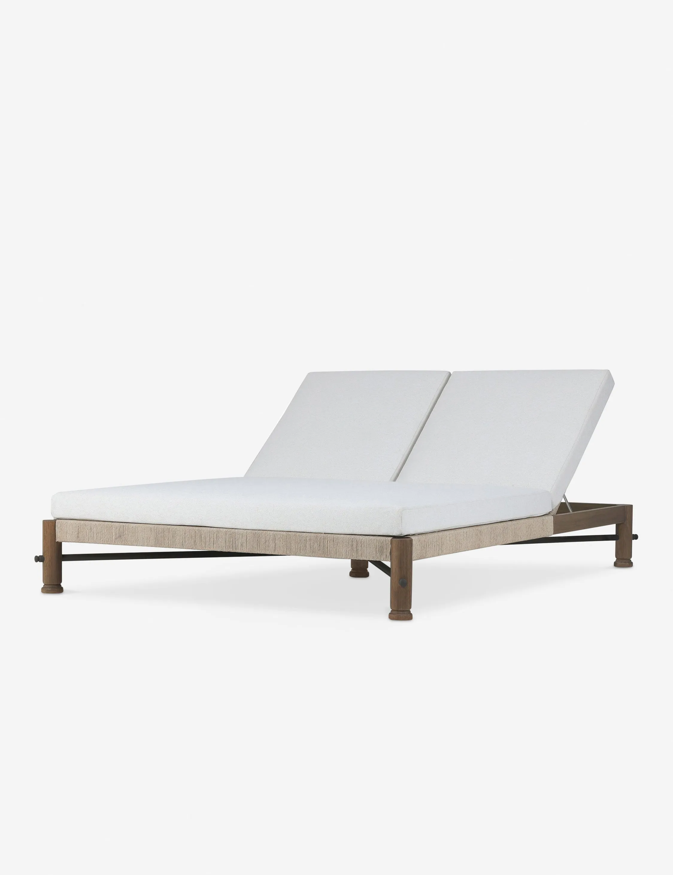 Finnegan Indoor / Outdoor Double Chaise by Amber Lewis x Four Hands Lulu and Georgia