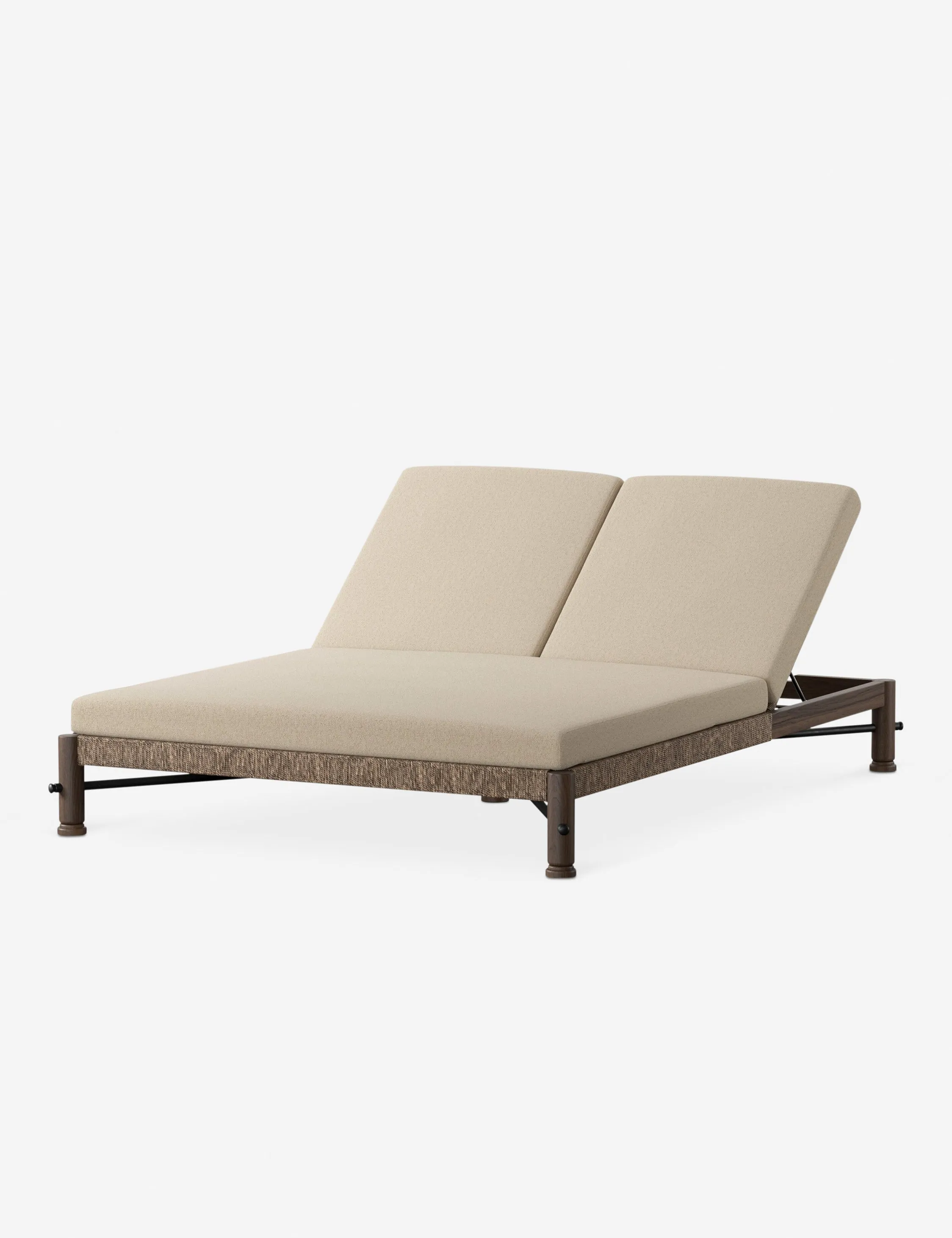Finnegan Indoor / Outdoor Double Chaise by Amber Lewis x Four Hands Lulu and Georgia