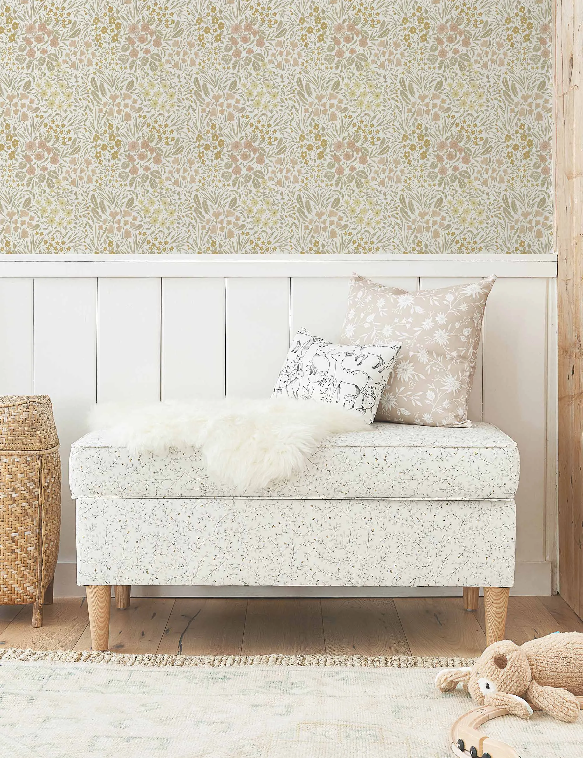 Floral Field Wallpaper by Rylee   Cru Lulu and Georgia