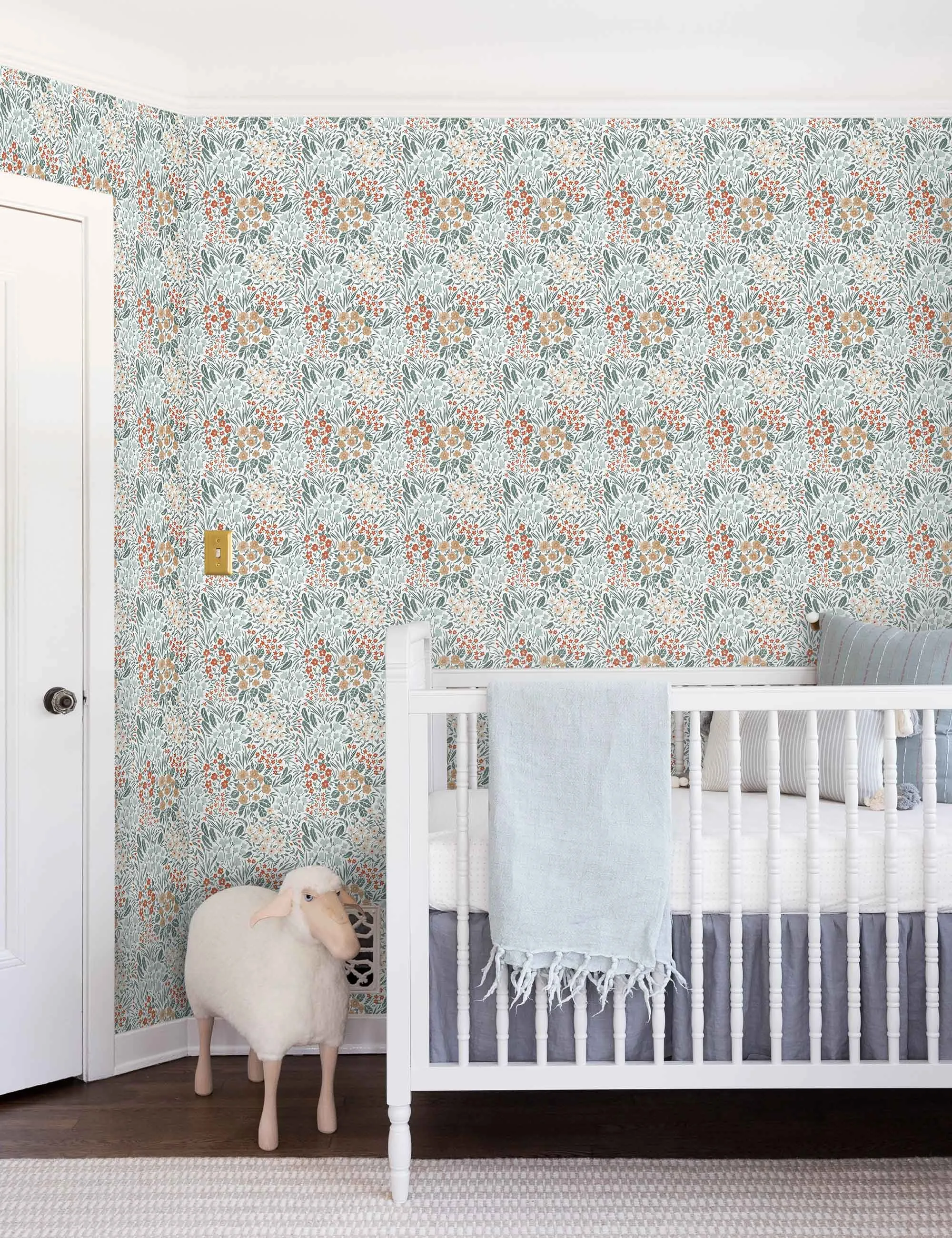 Floral Field Wallpaper by Rylee   Cru Lulu and Georgia