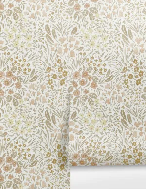 Floral Field Wallpaper by Rylee   Cru Lulu and Georgia