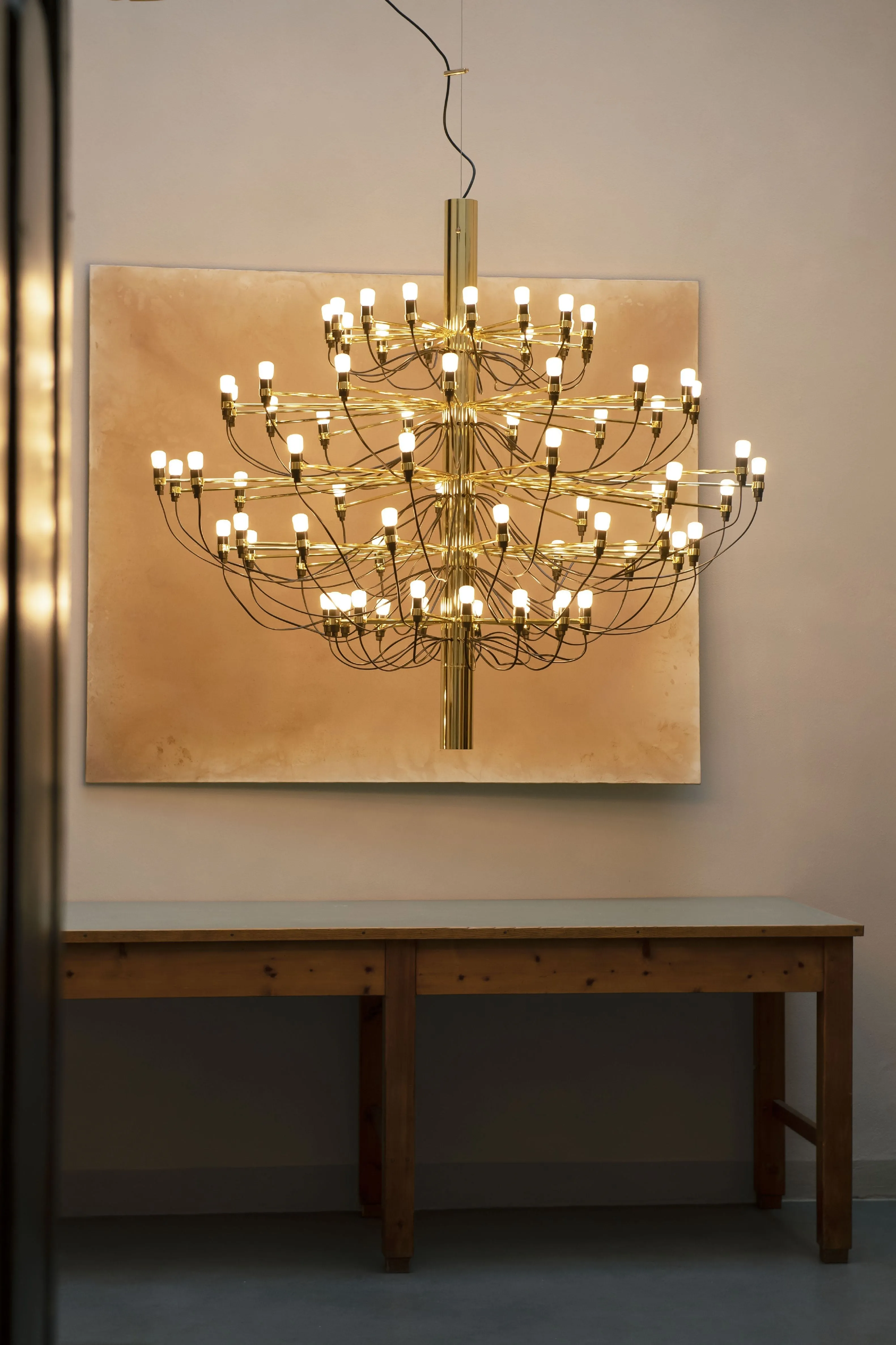Flos 2097/50 Chandelier Frosted Bulbs, Matte White