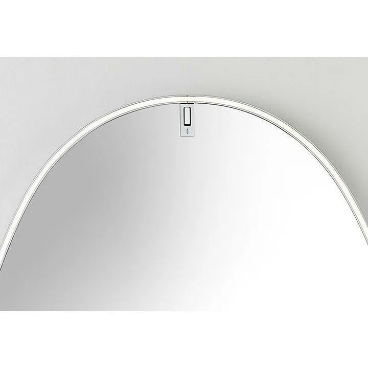Flos La Plus Belle Mirror With Integrated Lighting, Bronze