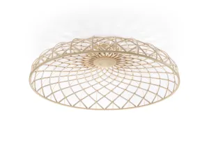 Flos Skynest Ceiling Lamp, Almond
