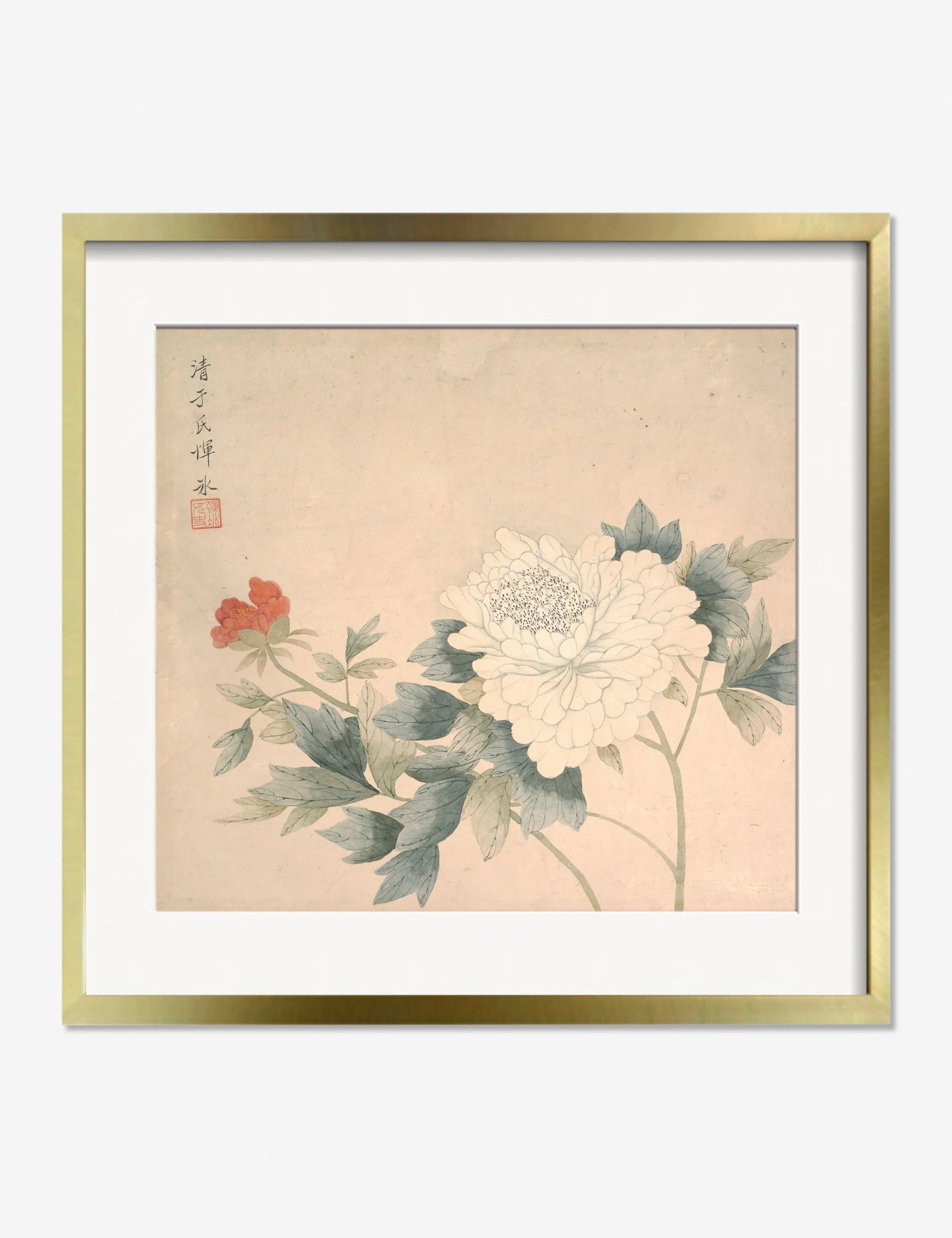 Flower Study 2 Print by Yun Bing Lulu and Georgia