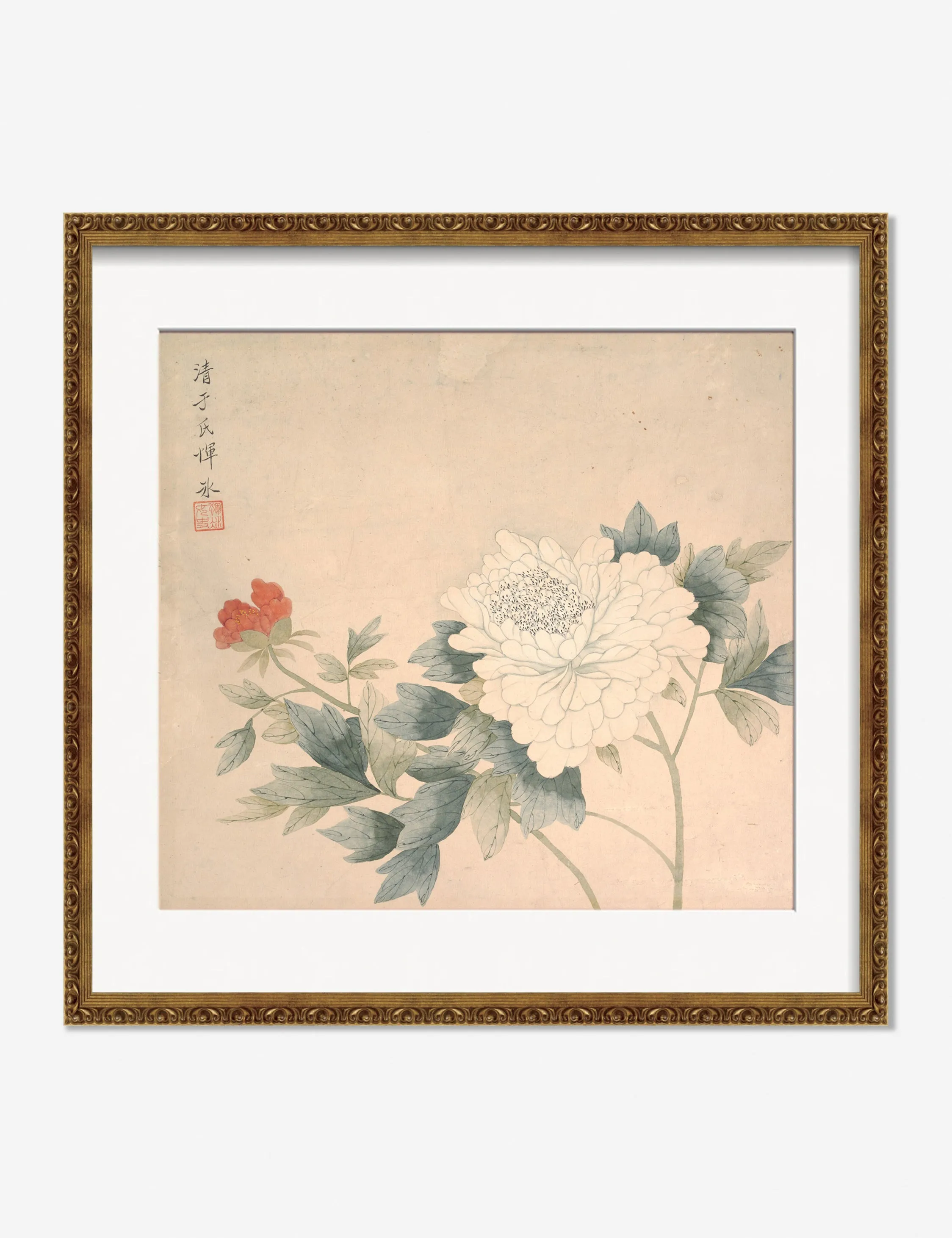 Flower Study 2 Print by Yun Bing Lulu and Georgia