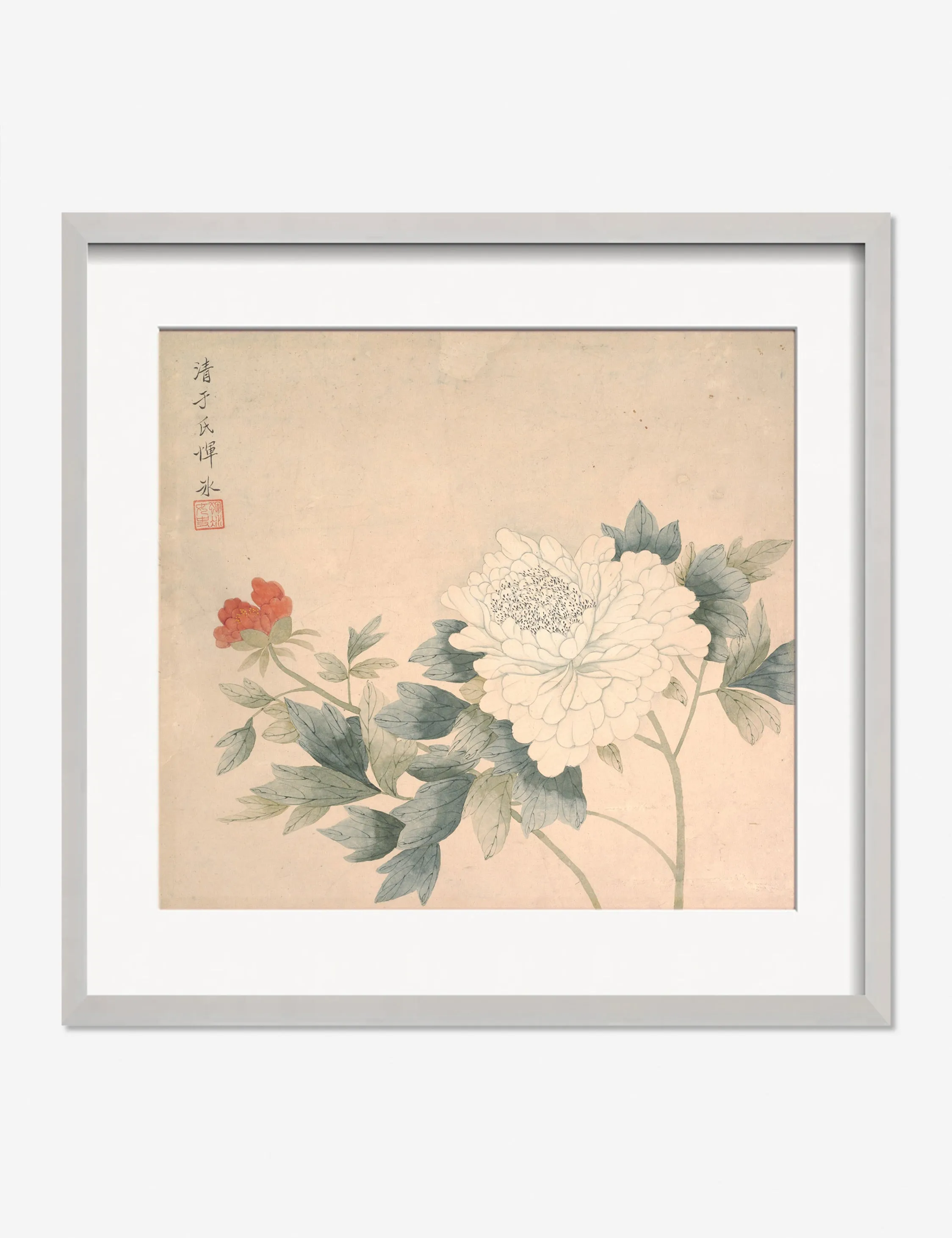 Flower Study 2 Print by Yun Bing Lulu and Georgia