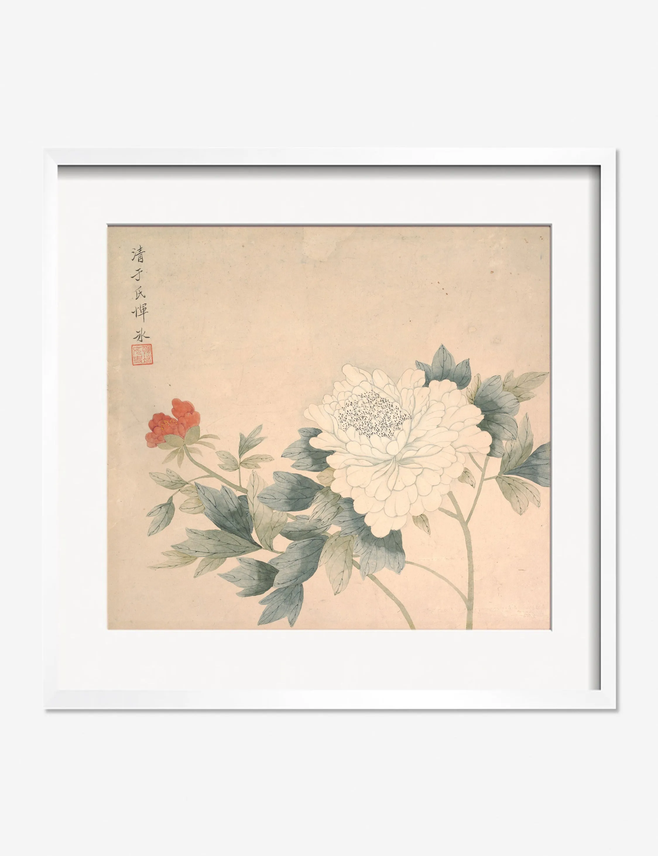Flower Study 2 Print by Yun Bing Lulu and Georgia
